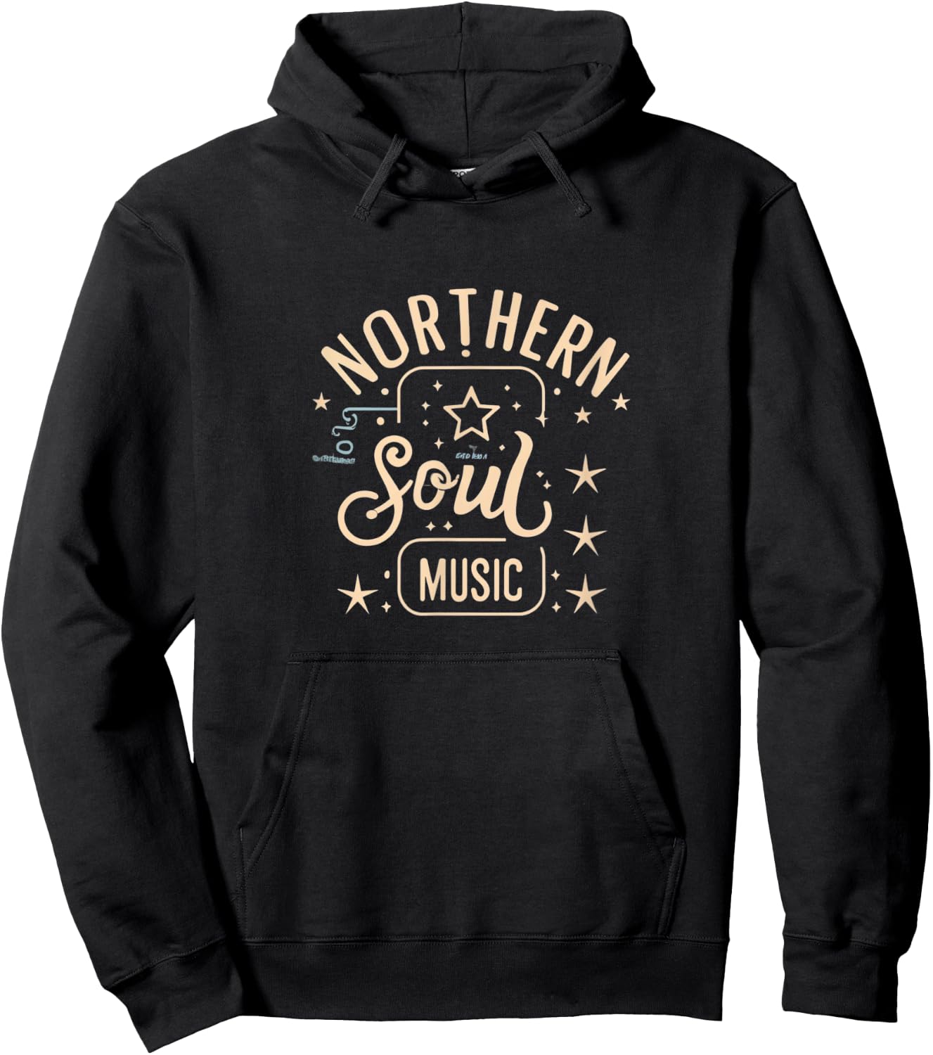 Northern soul music Hoodie - Hoodie | Black