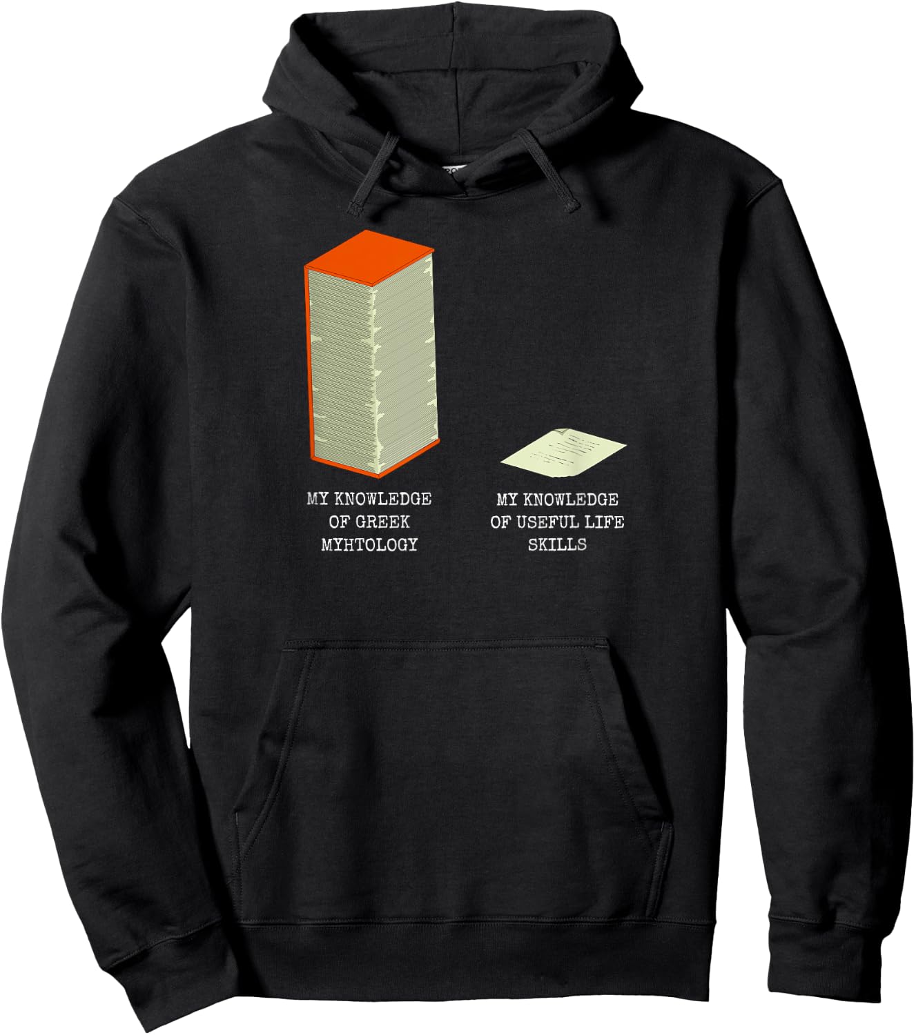 Greek Mythology Funny Greek History Hoodie - Hoodie | Black