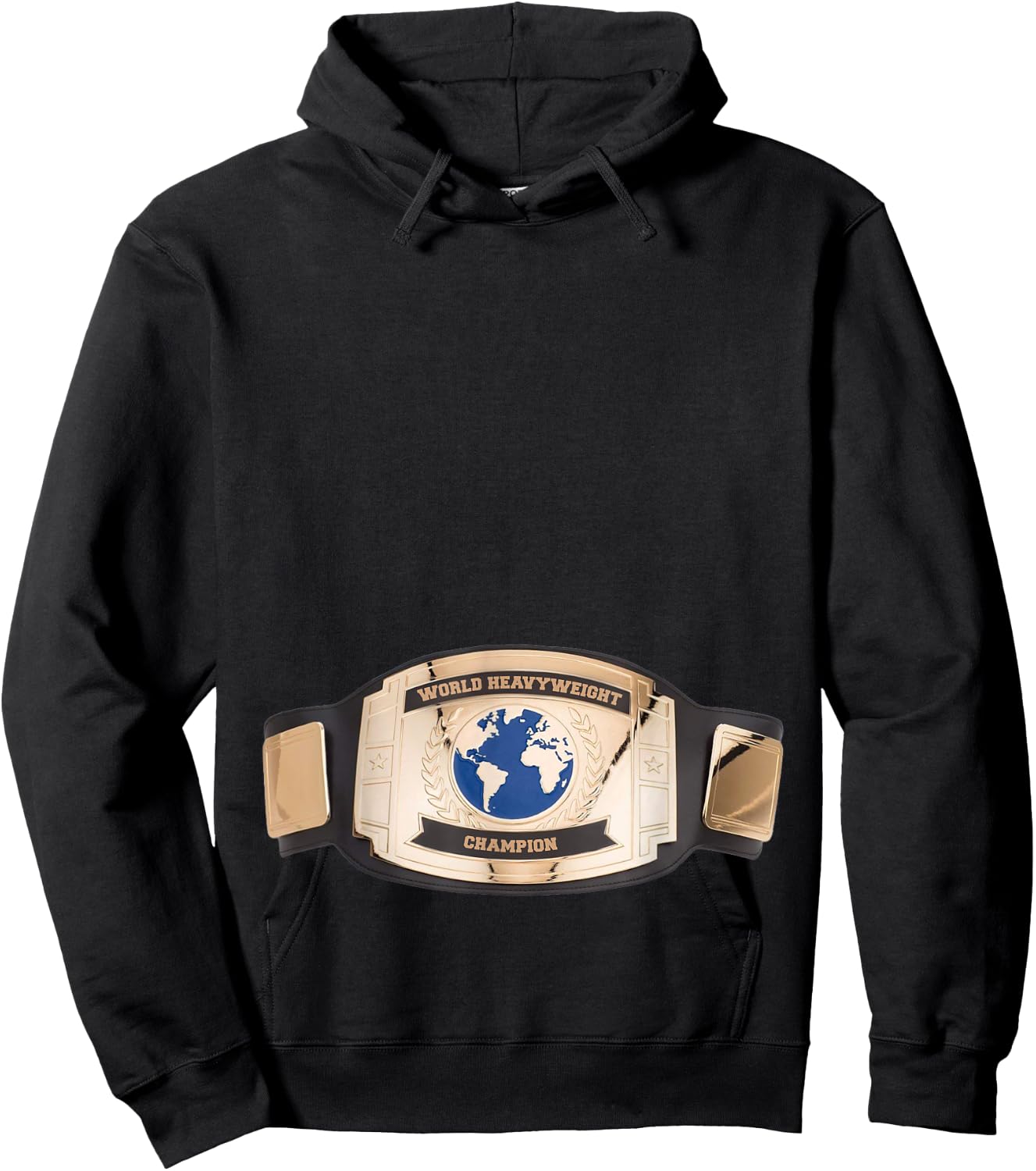 World Heavyweight Champion Belt Hoodie - Hoodie | Black