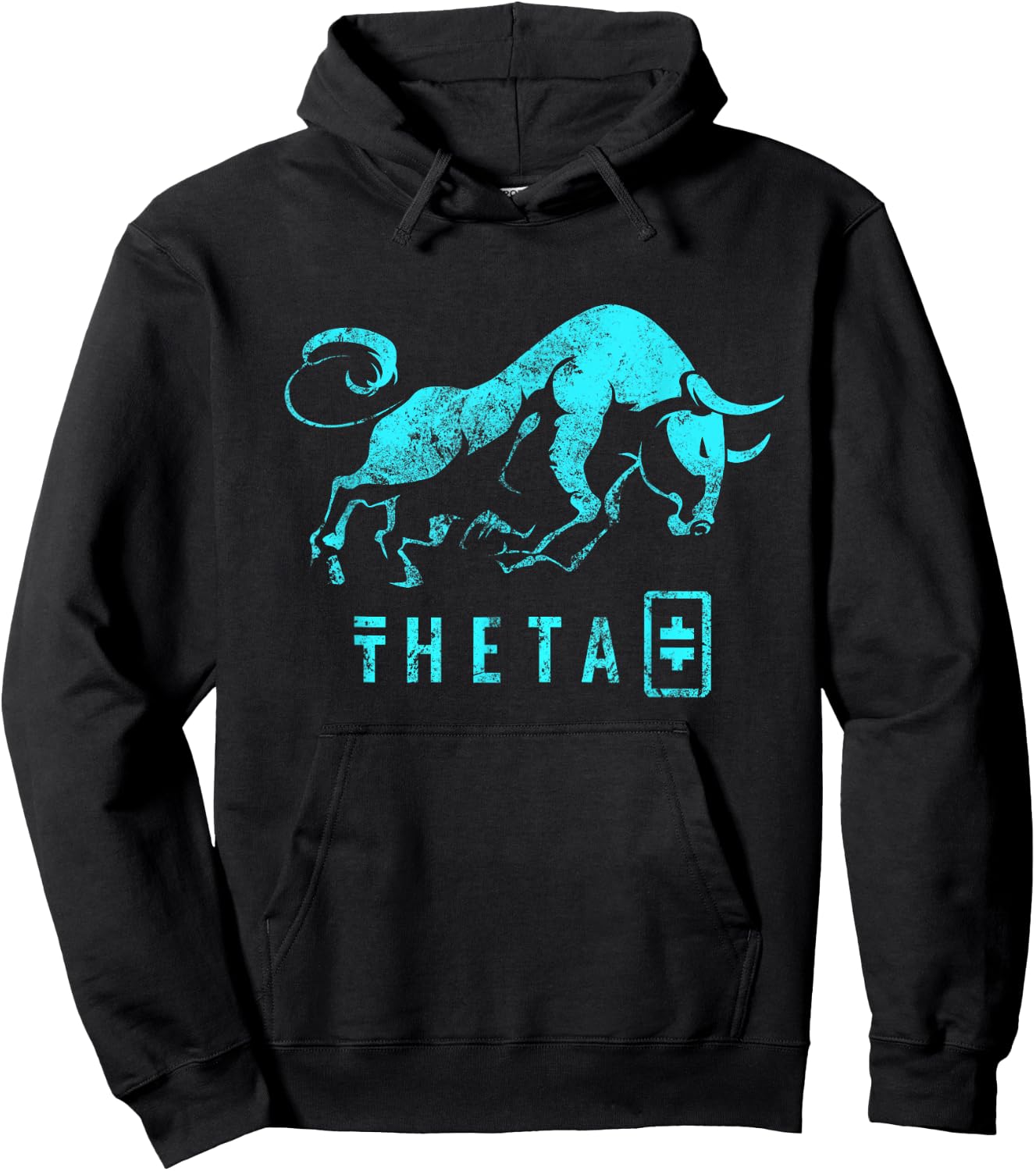 THETA Crypto Millionaire BULLRUN Token for TV Entertainment Hoodie - Hoodie | Black