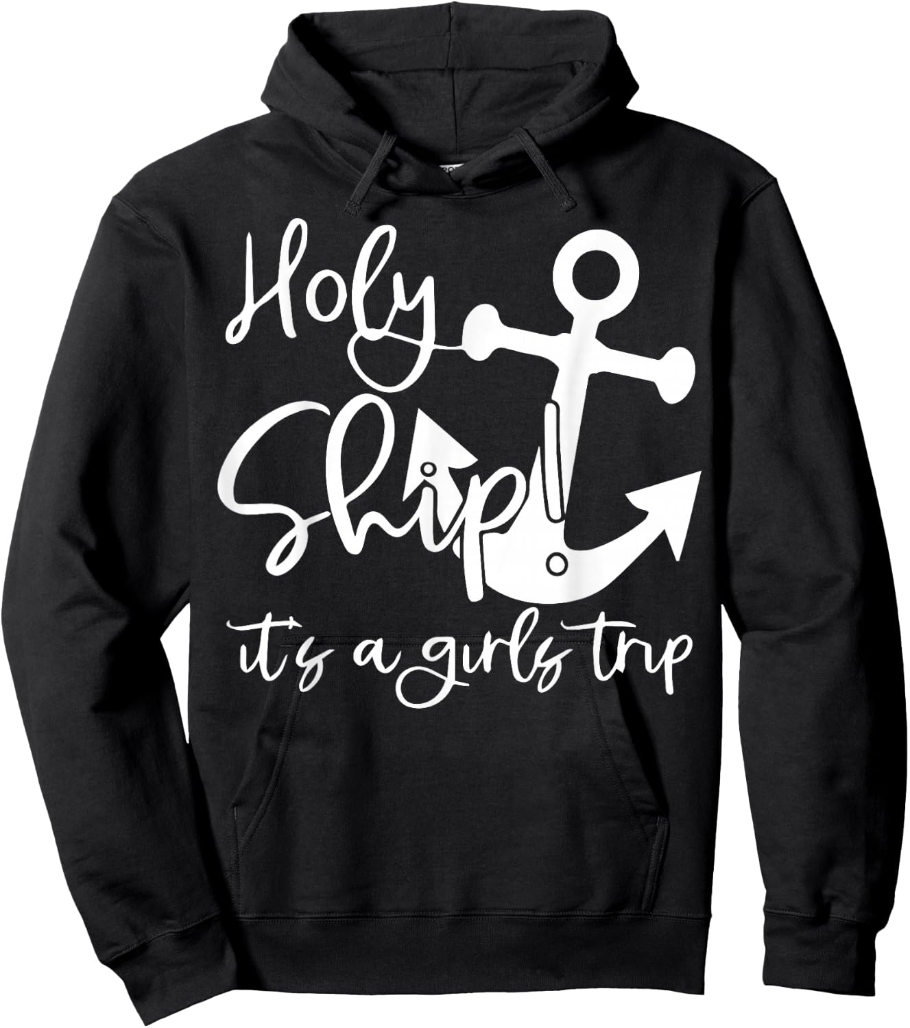 Holy Ship It's A Family Trip Hoodie - Hoodie | Black