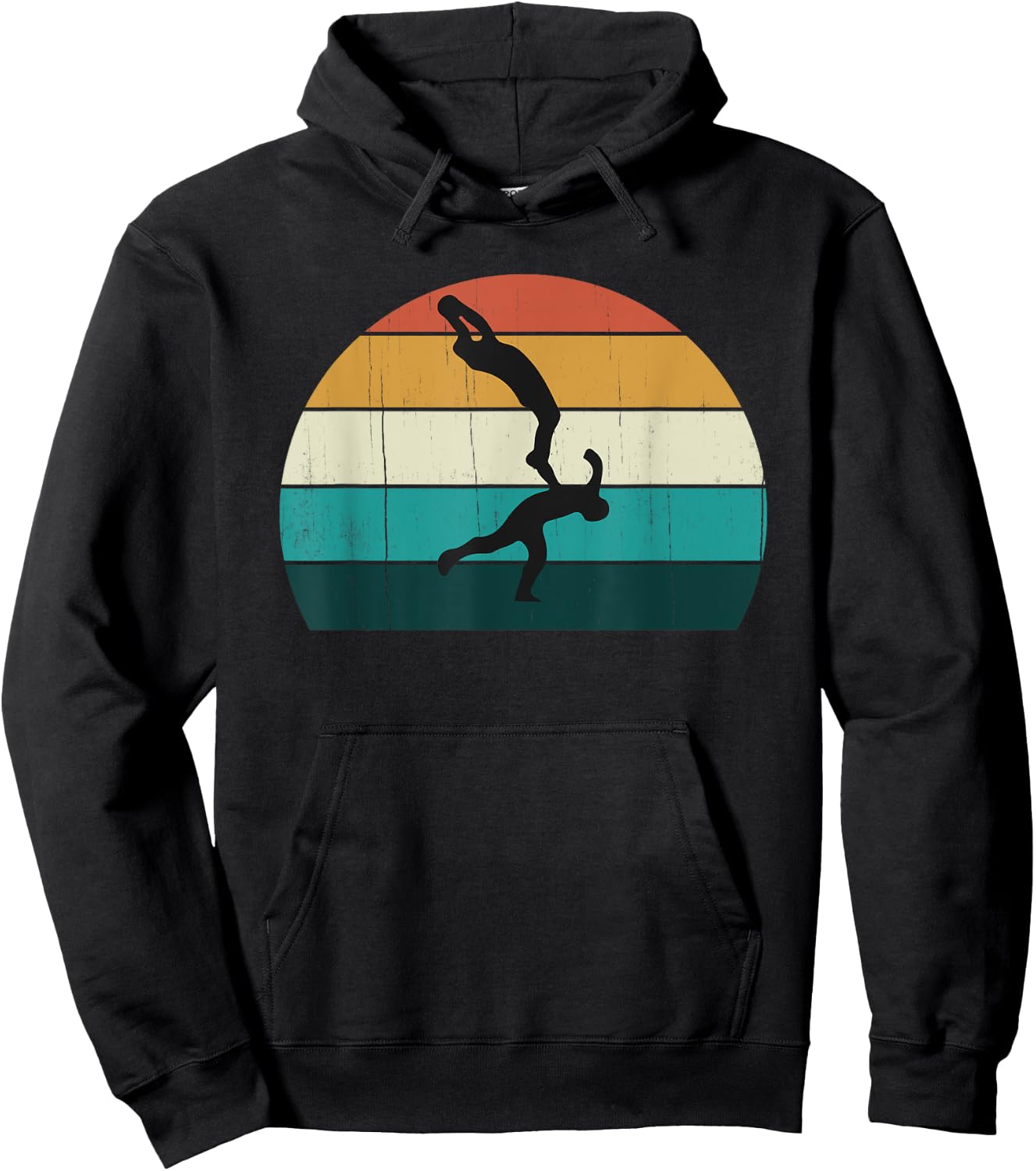 Retro Aussie Sport Gift - Australian Rules Football Lovers Hoodie - Hoodie | Black