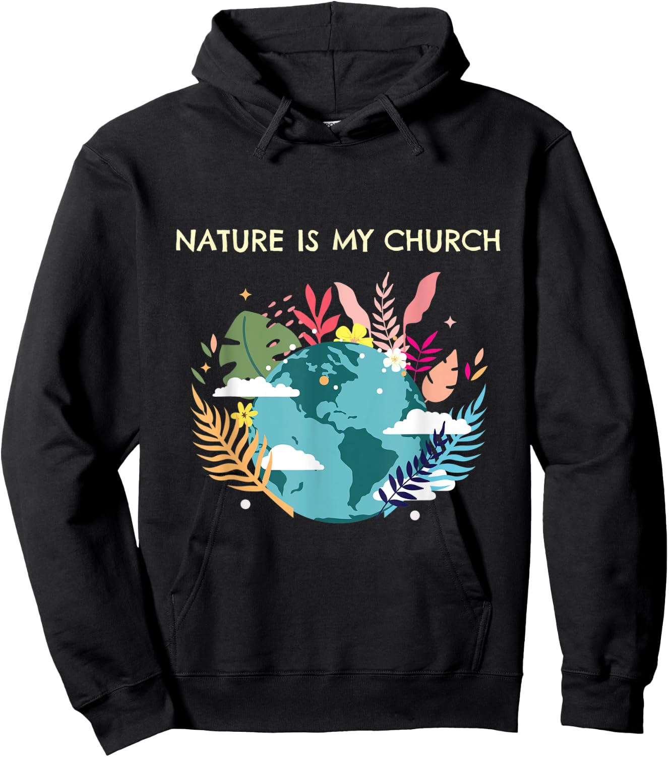Nature is my Church Hoodie - Hoodie | Black
