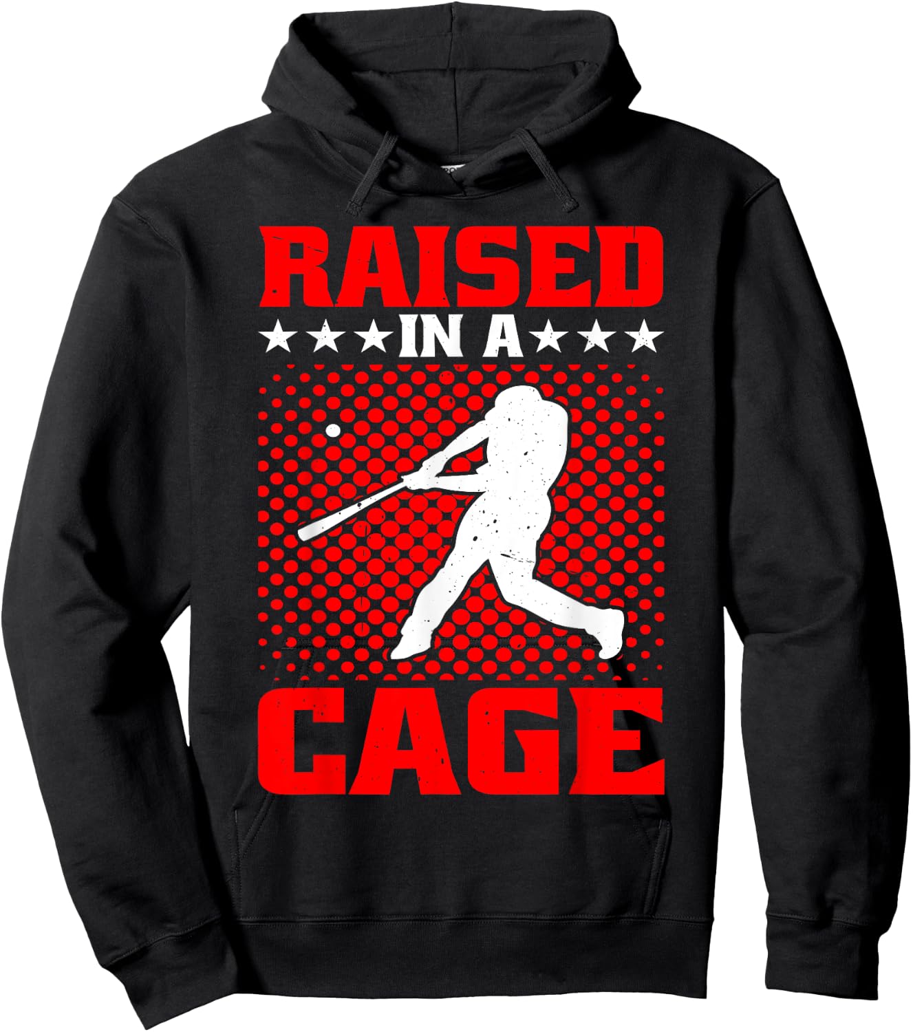 Raised In A Cage Hoodie - Hoodie | Black