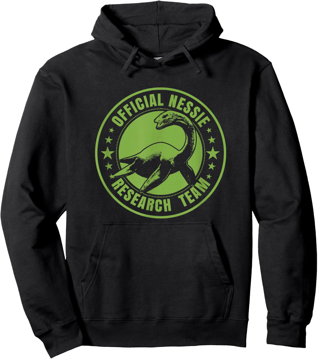 Funny Loch Ness Monster Shirt for Kids | Monster Spotter Hoodie - Hoodie | Black