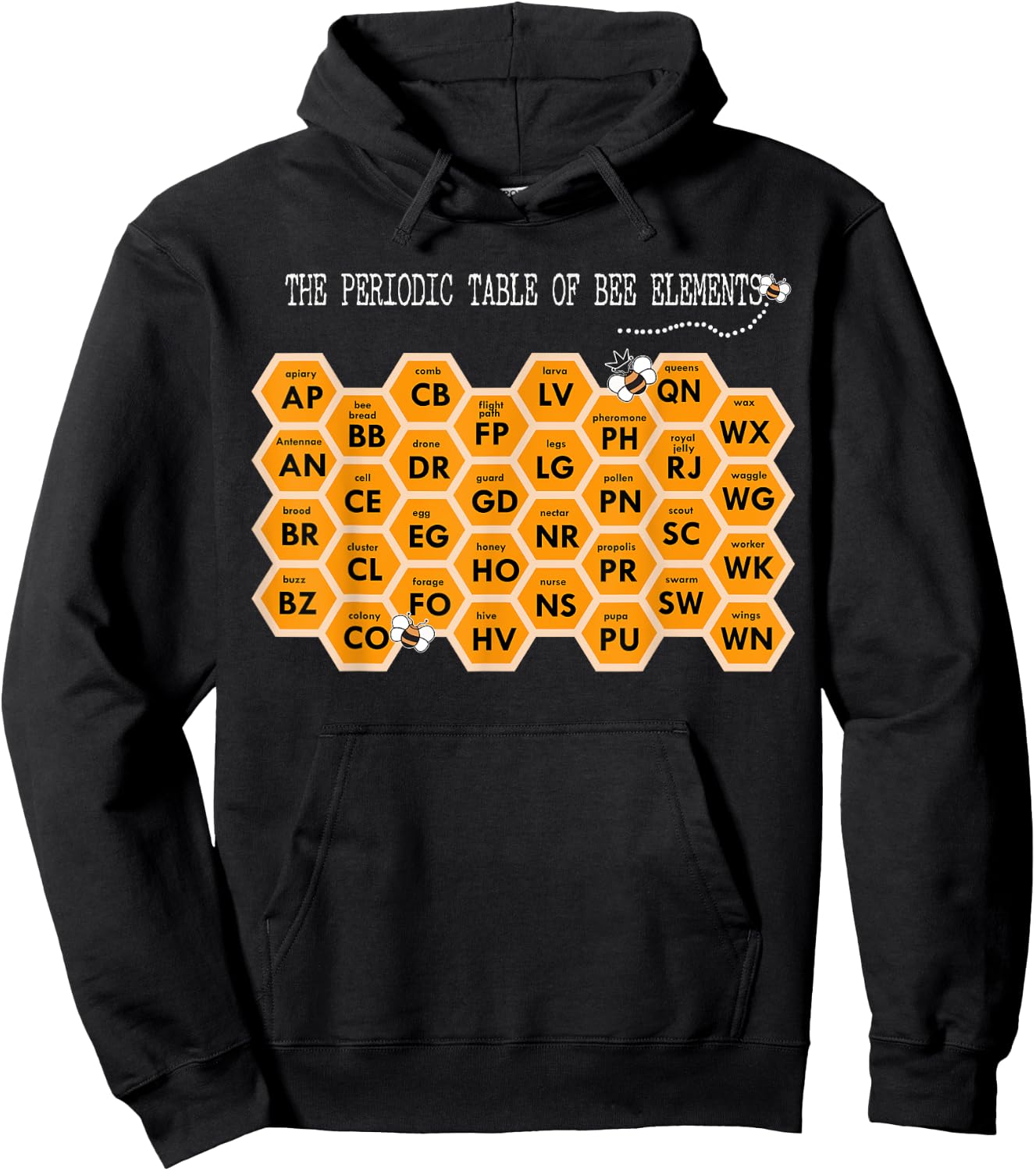 Beekeepers Beekeeping Honey Bee Apiarist Bee Lovers Hoodie - Hoodie | Black