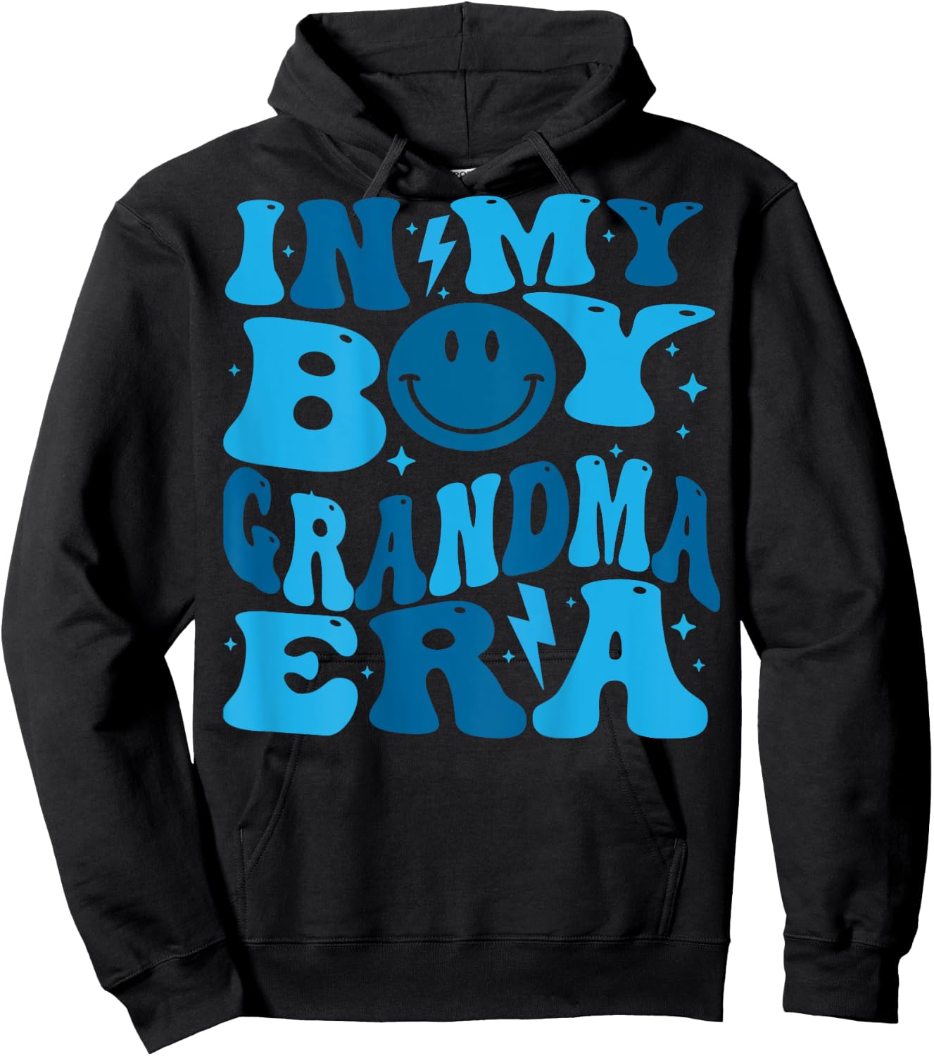 In My Boy Grandma Era Hoodie - Hoodie | Black