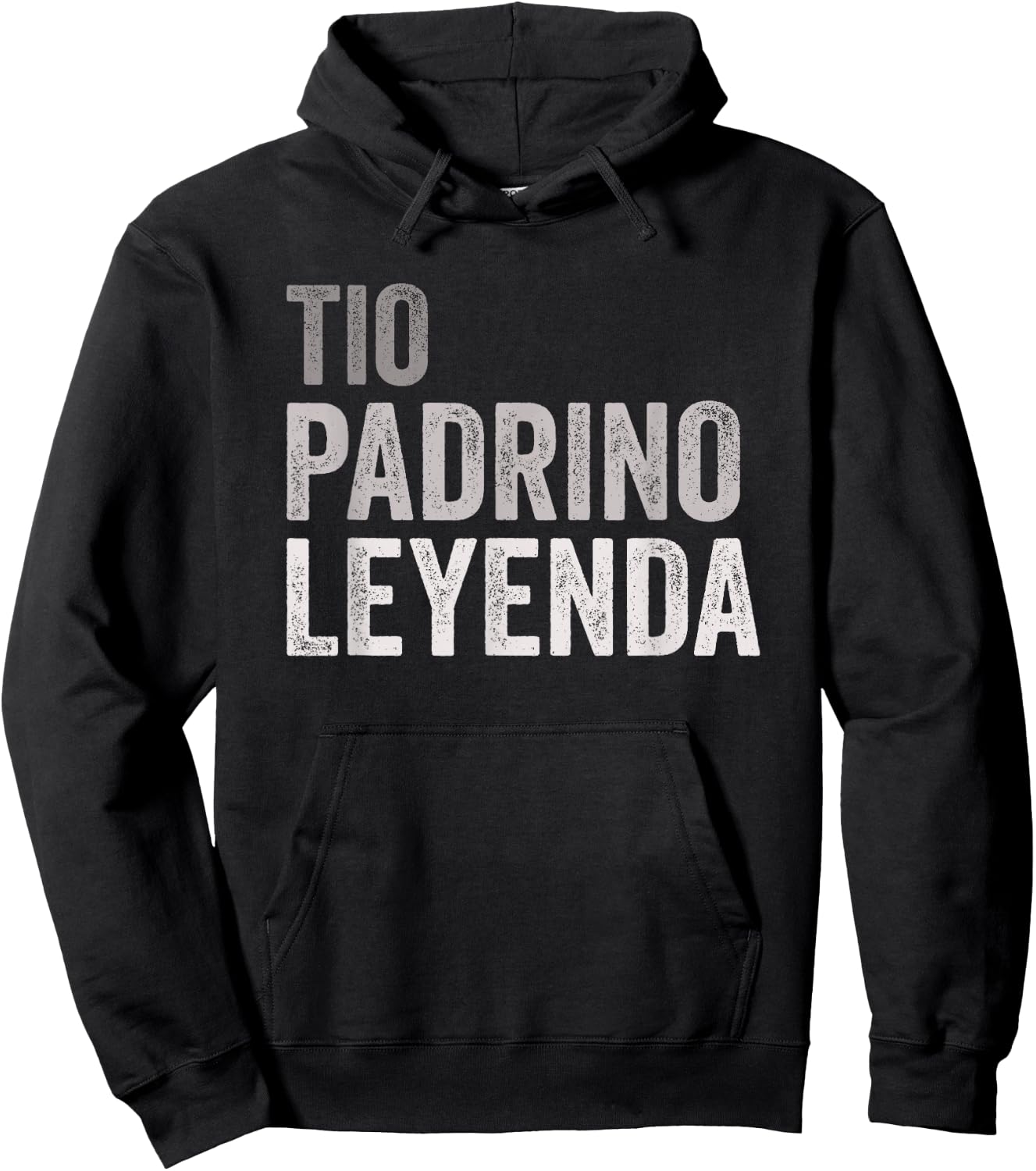 Tio Padrino Leyenda Spanish Uncle Godfather Legend Hoodie - Hoodie | Black