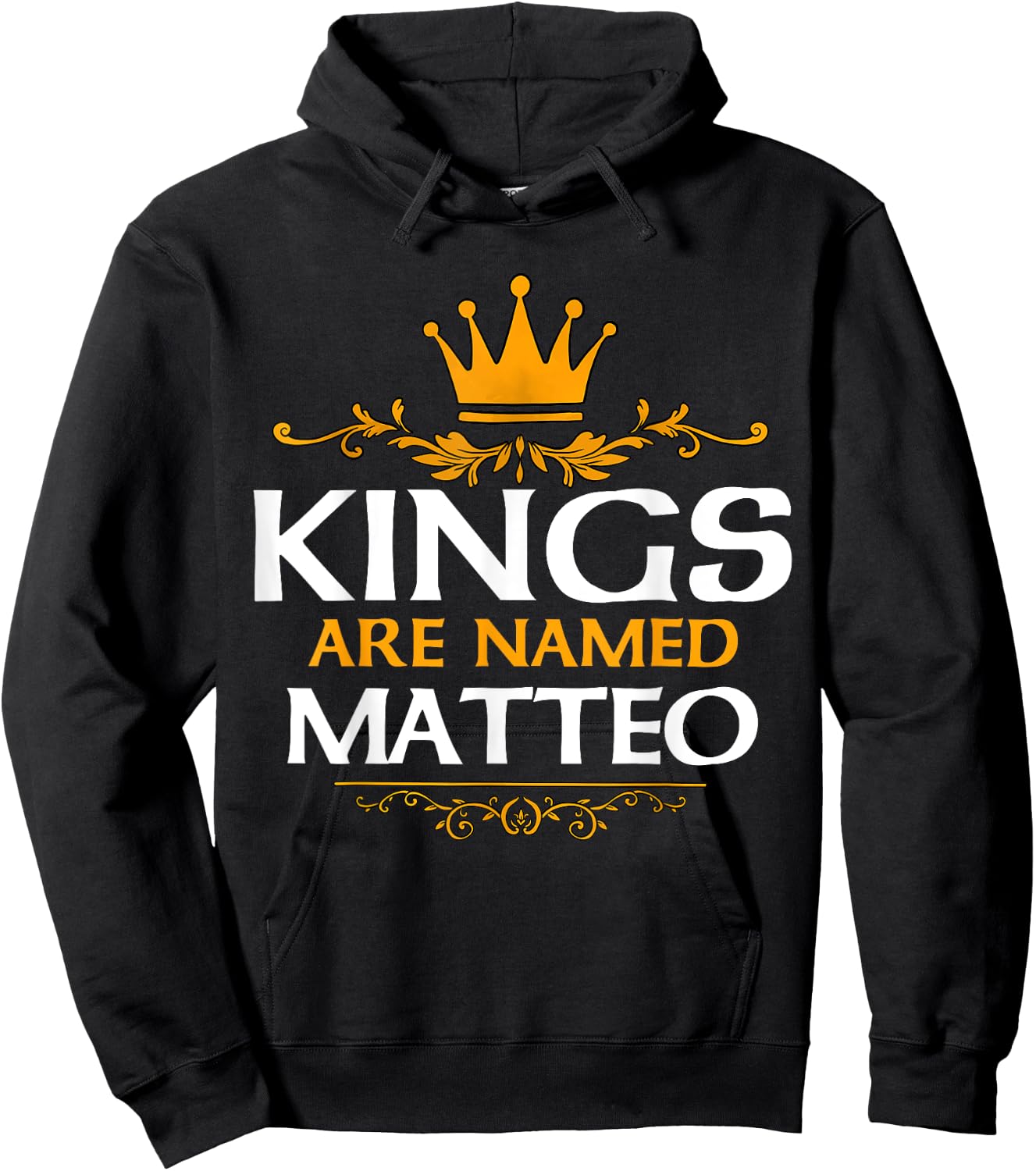 Kings Are Named Matteo Hoodie - Hoodie | Black