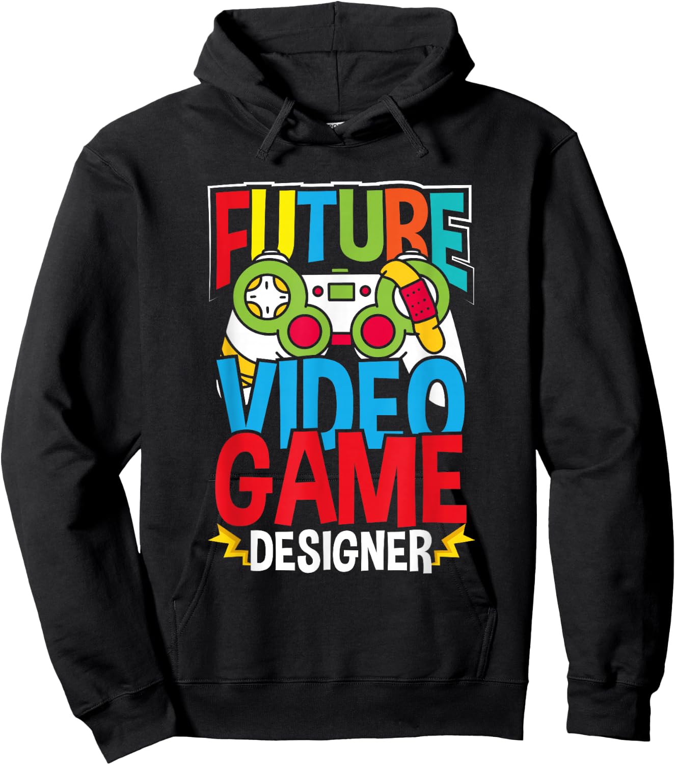 Future Video Game Designer Developer Gamer Programmer Hoodie - Hoodie | Black
