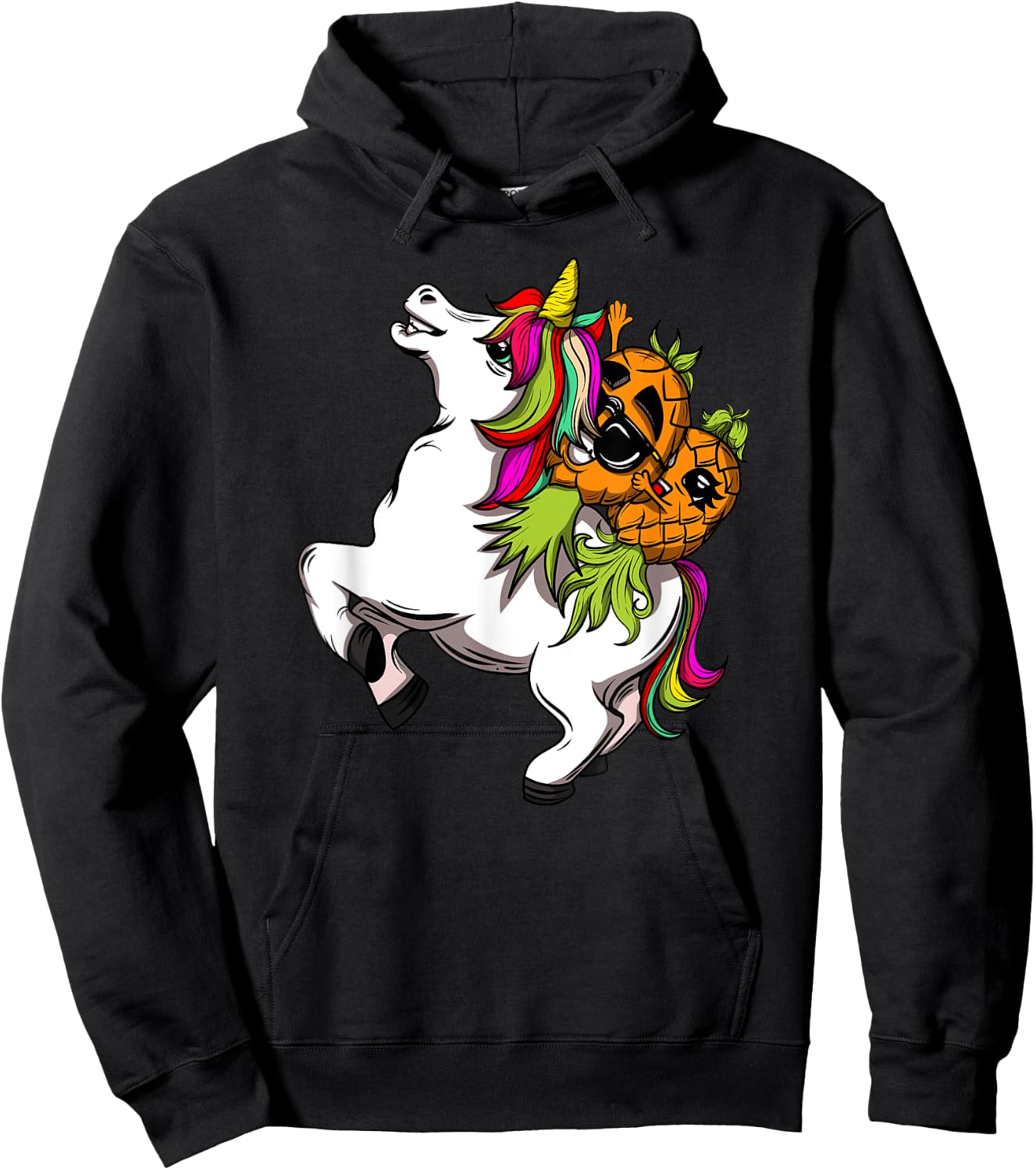 Swingers Couple Pineapple Swinging On A Unicorn Swinger Hoodie - Hoodie | Black
