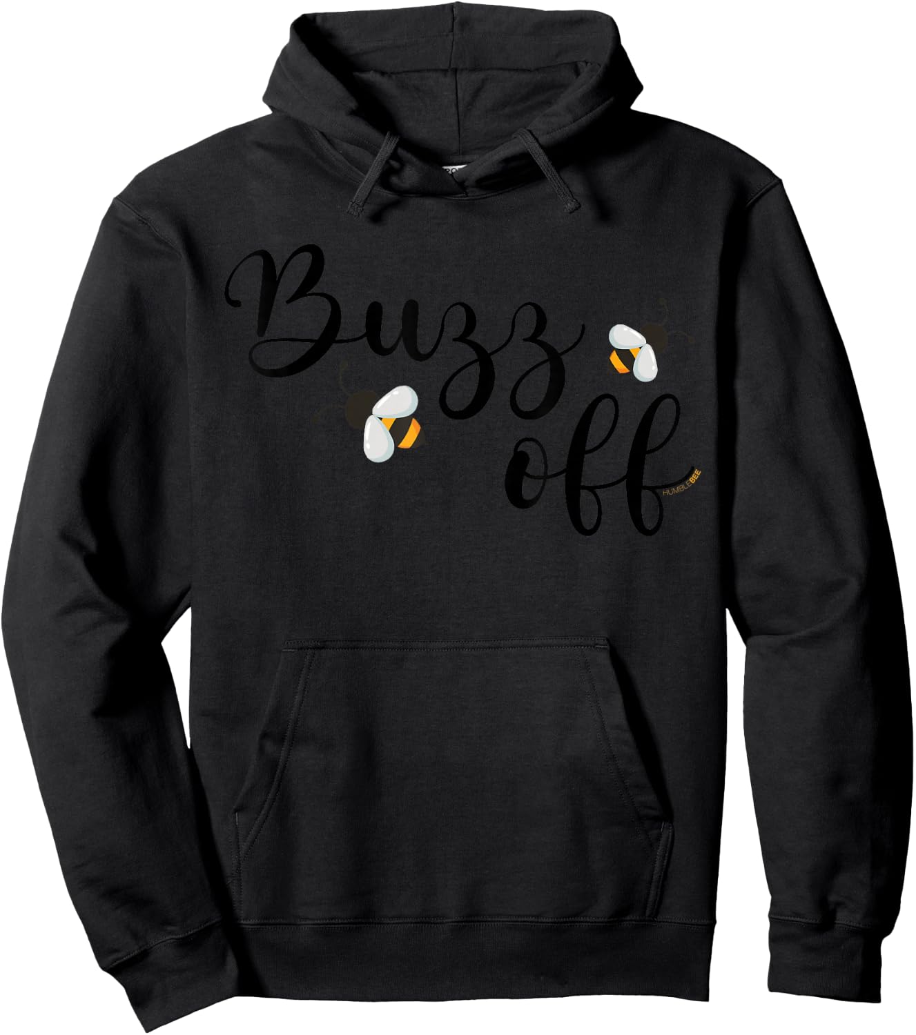 Unique Buzz Off Rock Girl or Man t shirt xl HD Bee Hoodie - Hoodie | Black