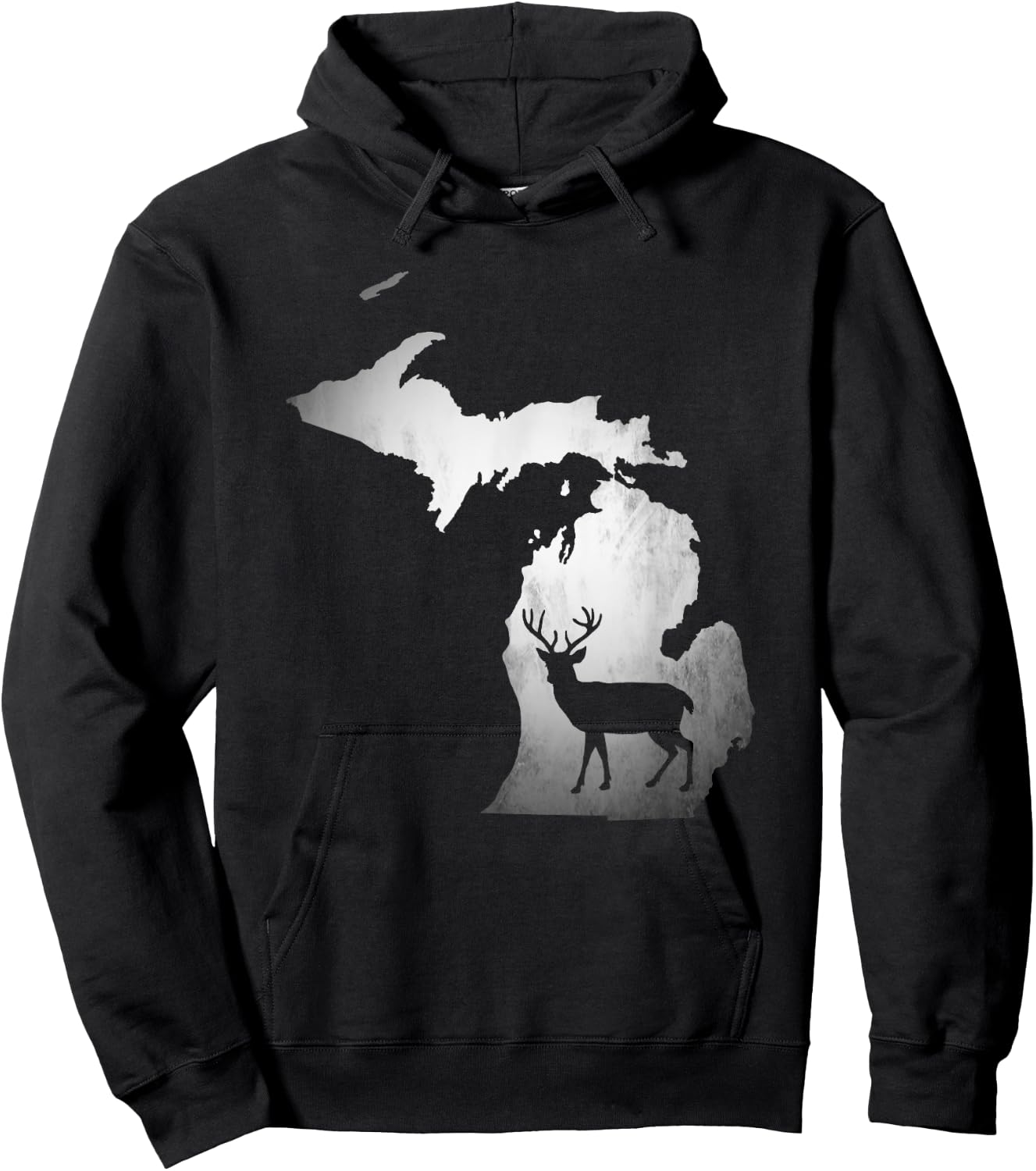 Michigan Deer Hunting Hoodie - Hoodie | Black