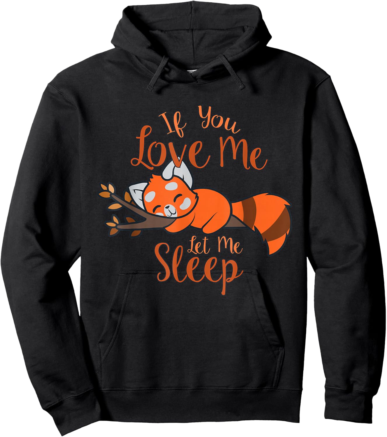 Red Panda Shirt Men Women Children Red Panda Lovers Hoodie - Hoodie | Black