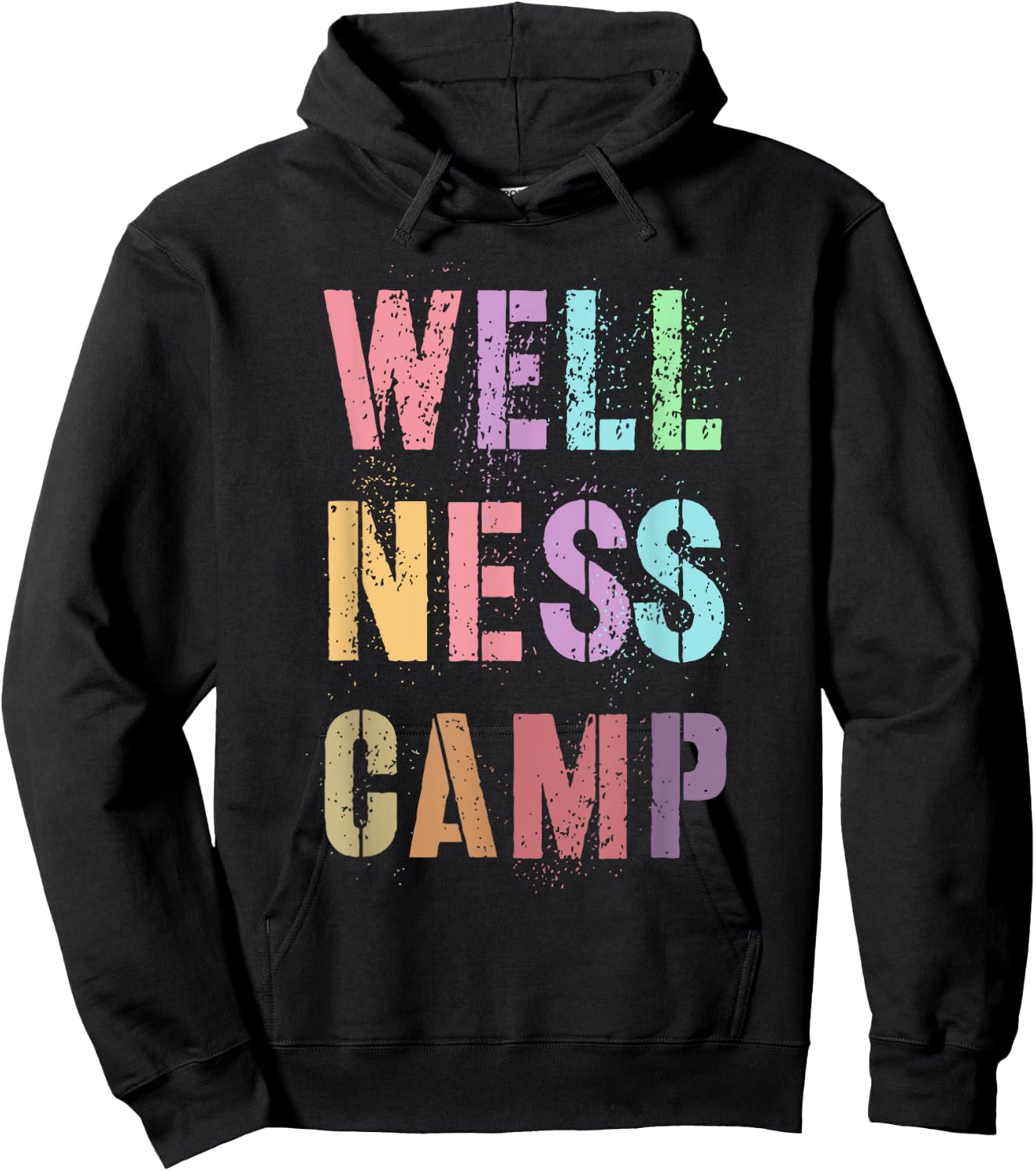 Funny WELLNESS CAMP Director Health Recovery Nurse Trainer Hoodie - Hoodie | Black