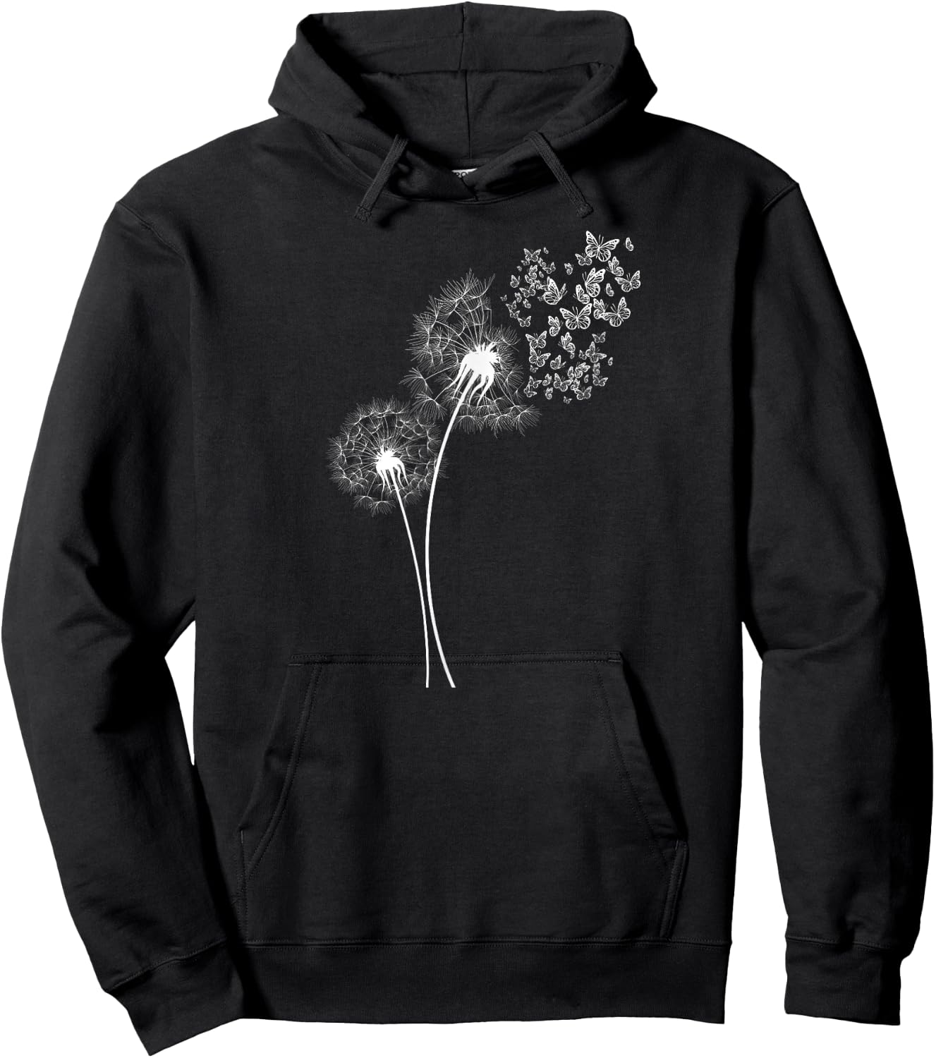 Butterfly Insect Entomology - Butterfly Hoodie - Hoodie | Black