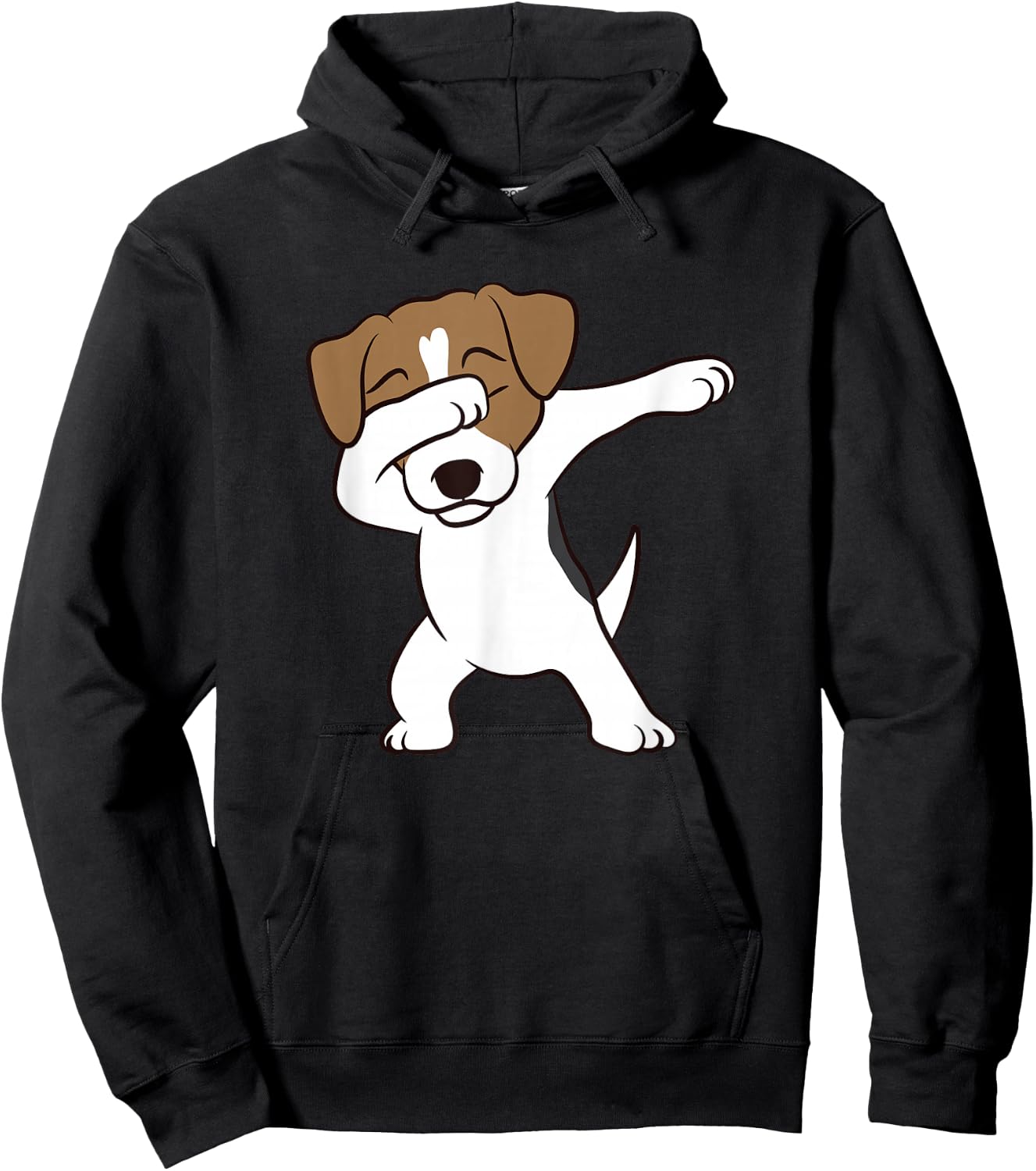 Dabbing Jack Russell Terrier Dog Dabbing Jack Russell Hoodie - Hoodie | Black