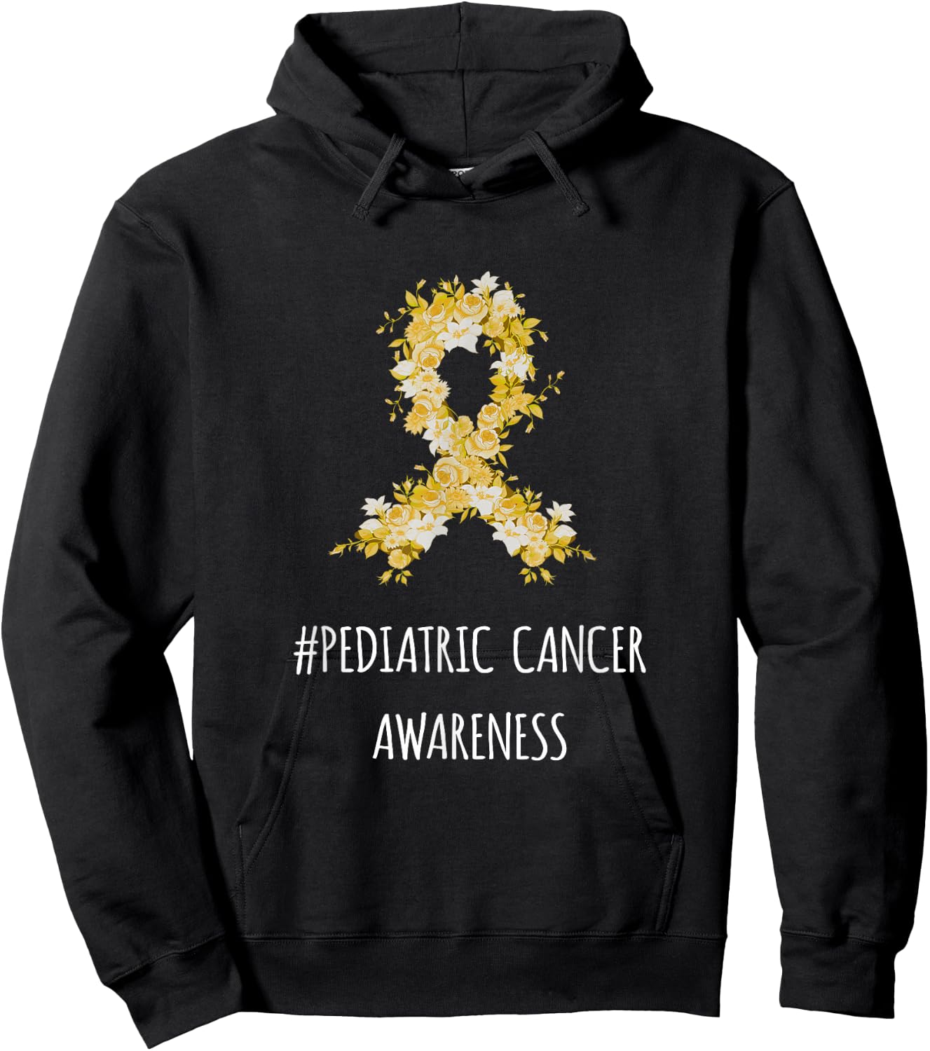 Pediatric Cancer Awareness Shirt | Pediatric Cancer Hoodie - Hoodie | Black