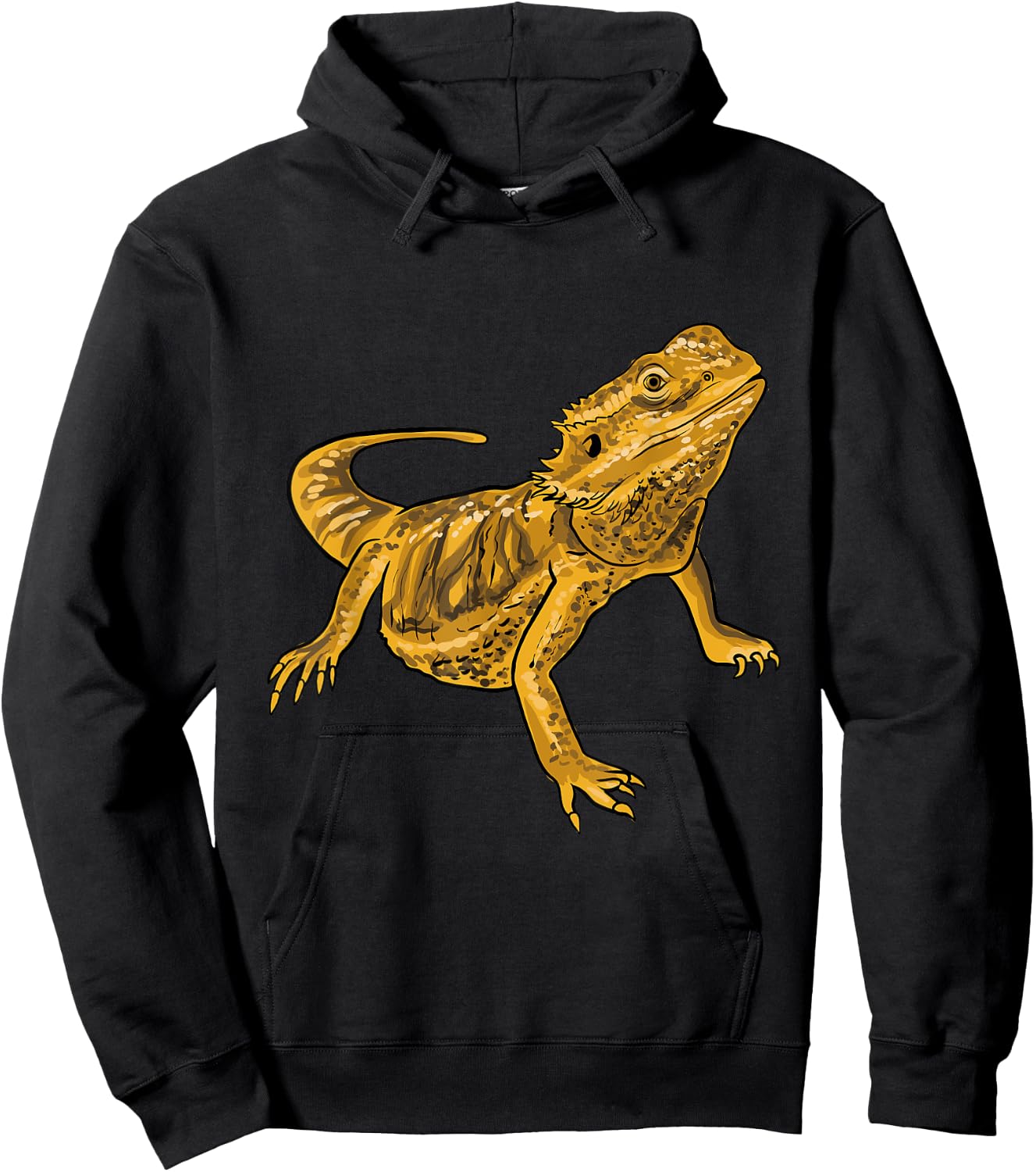 Cute Bearded Dragon Lover Gift Owner Love Hoodie - Hoodie | Black