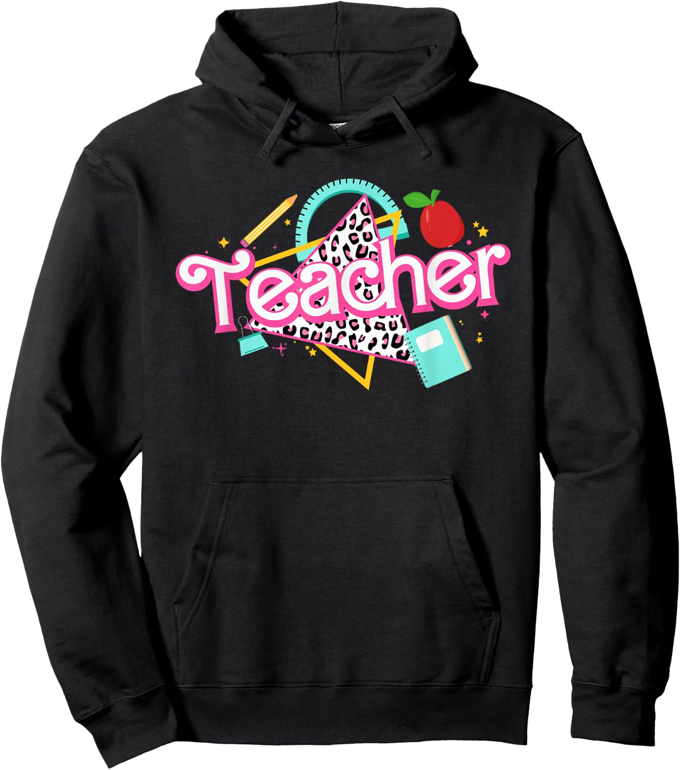 Cute Teacher Hoodie - Hoodie | Black