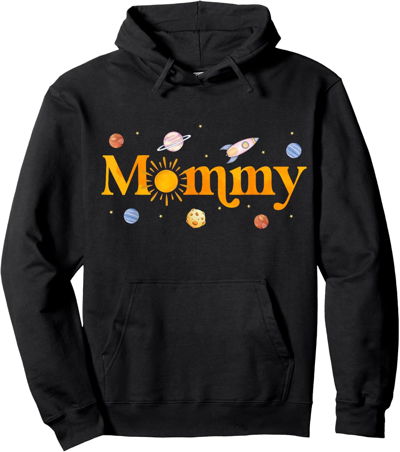 Mommy of The Birthday First Trip Around The Sun Bday Boy Hoodie - Hoodie | Black
