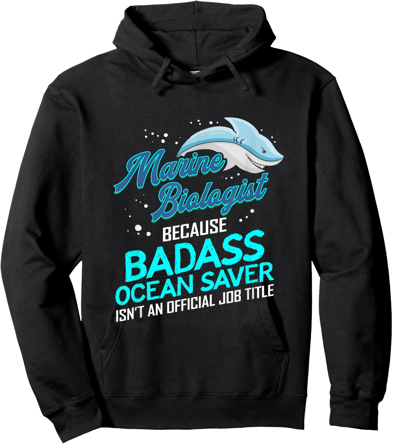 Sea biology Gift marine biologists, researchers, sea Hoodie - Hoodie | Black