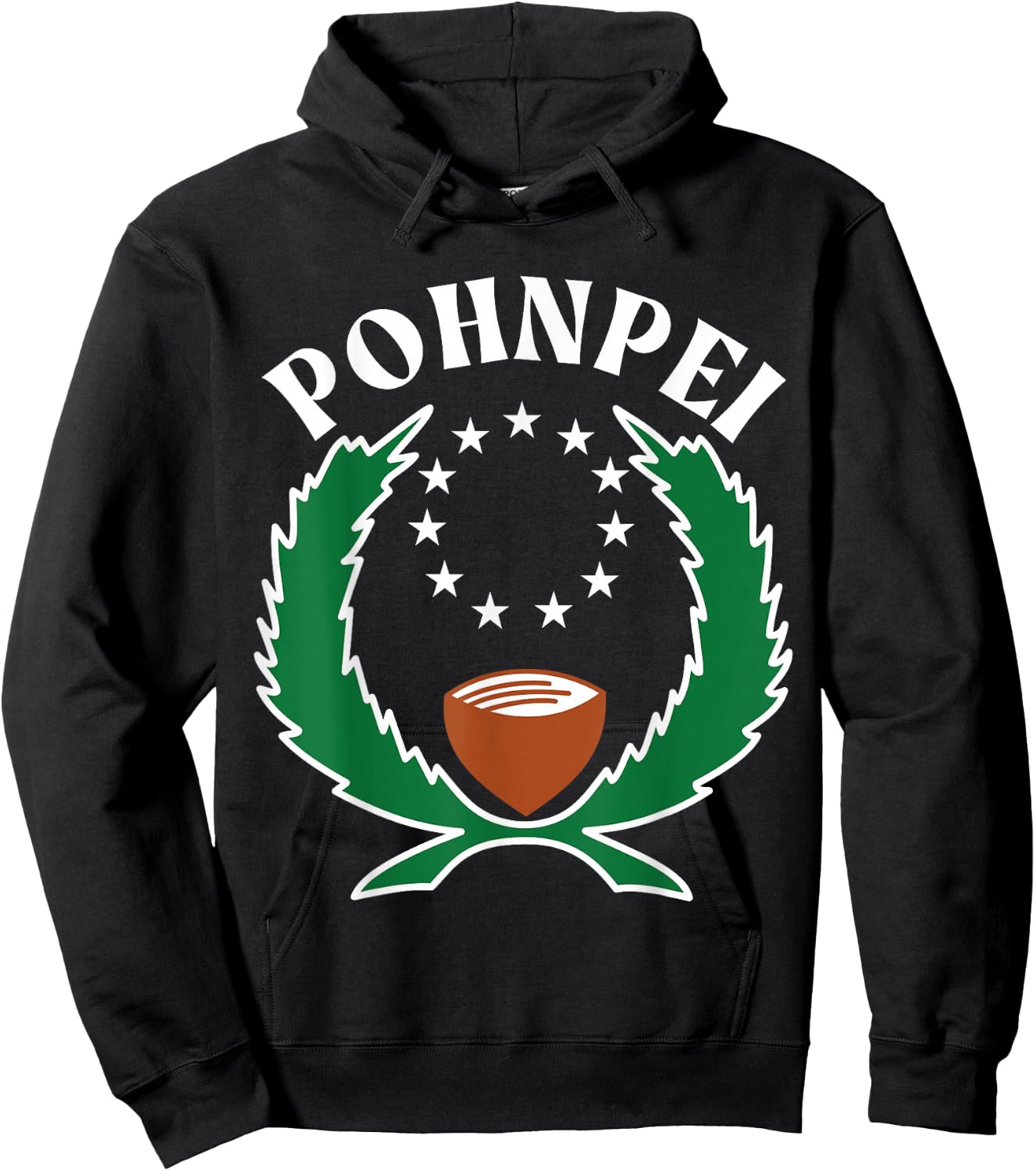 Pohnpei Flag, Pohnpei Hoodie - Hoodie | Black