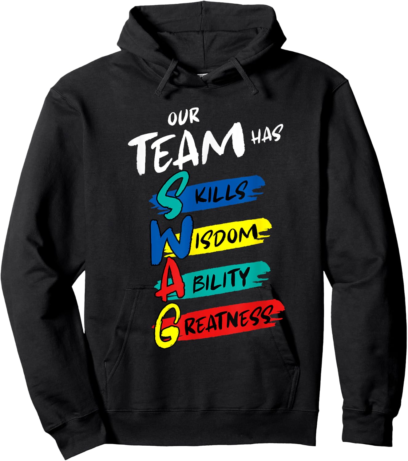 Medical Nurse Doctor Our Team Has Swag Hoodie - Hoodie | Black