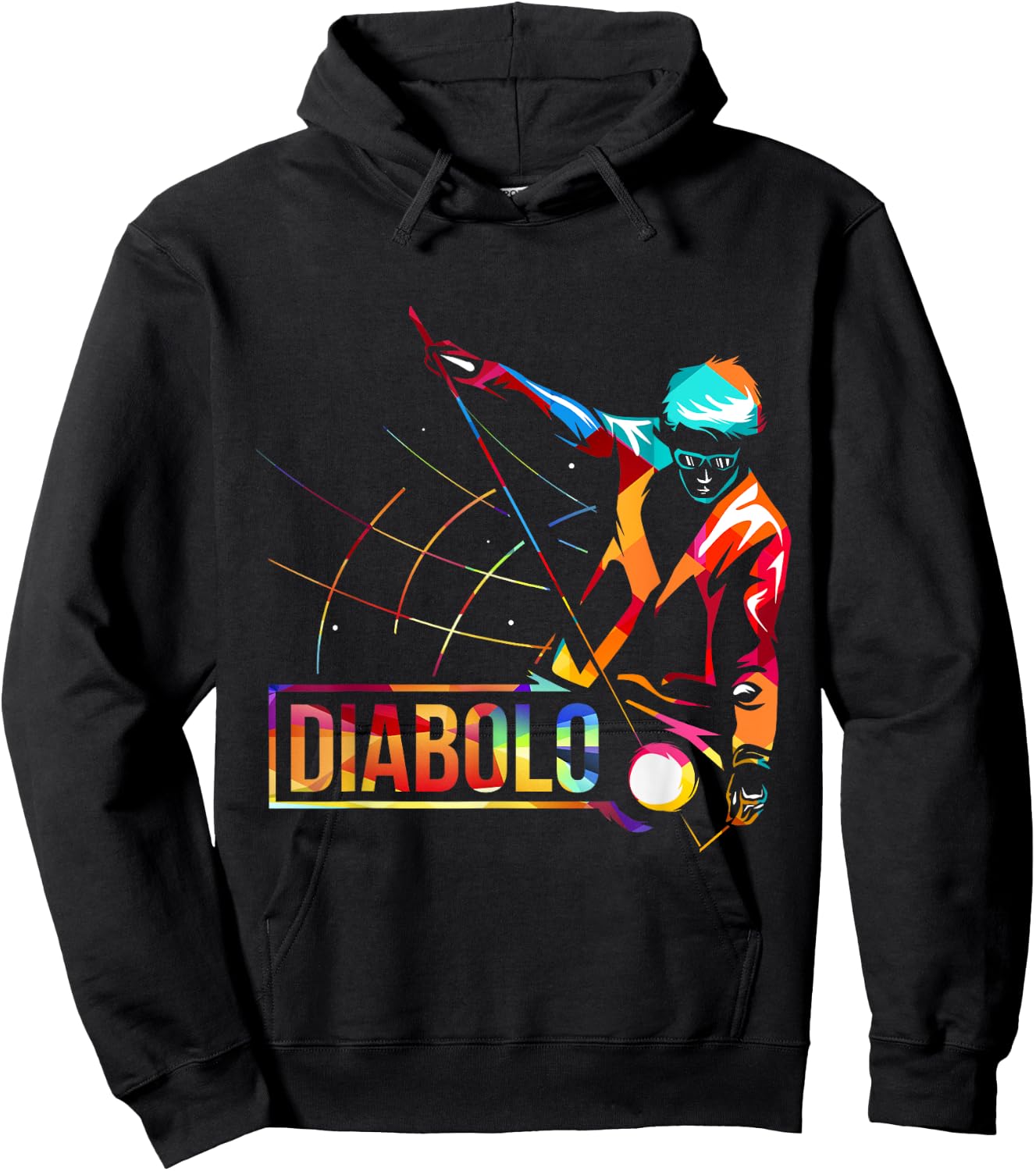 Diabolo Juggling Gift Hoodie - Hoodie | Black