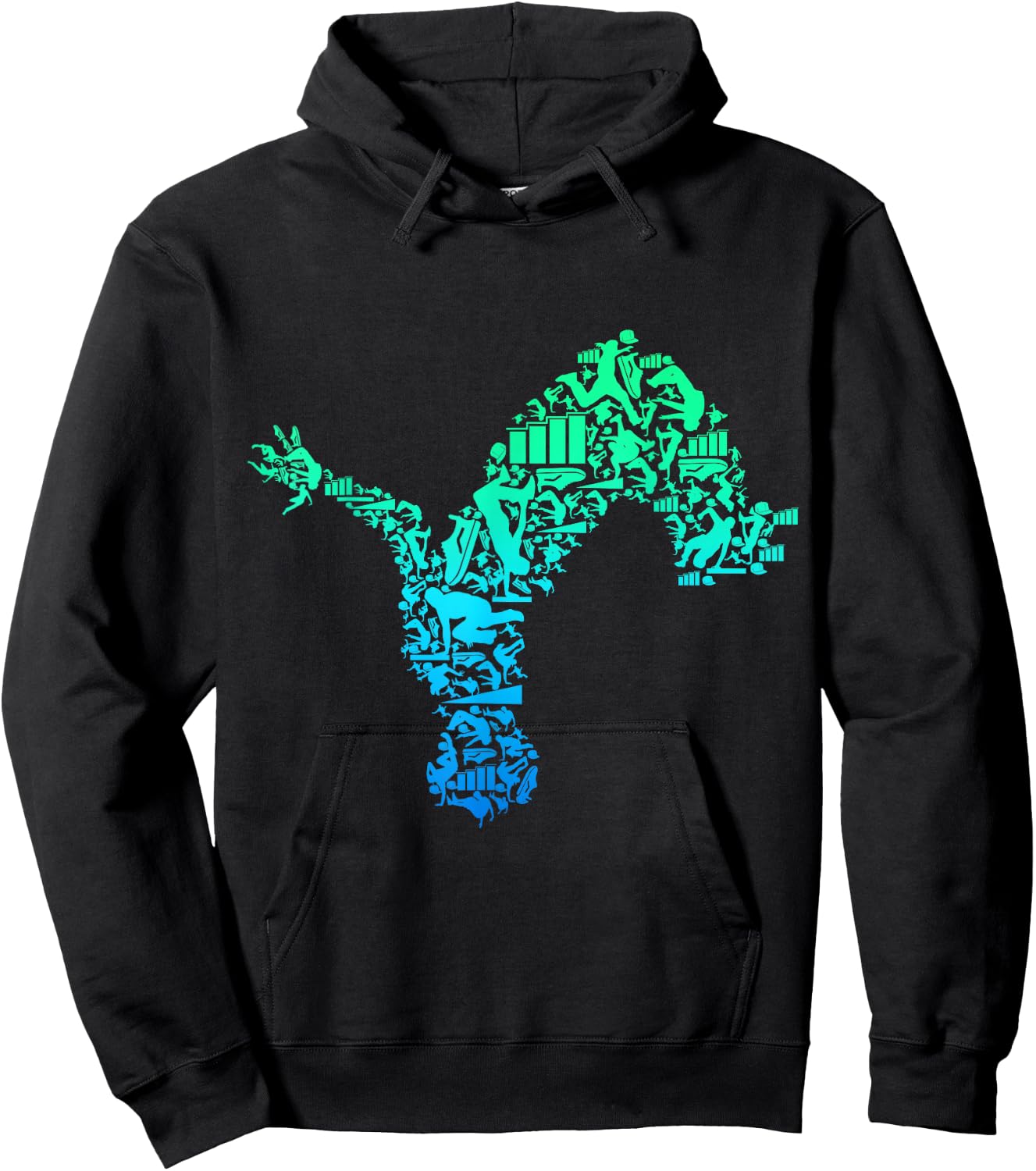 Parkour Parcouring Extreme Sports Parcour Boys & Children Hoodie - Hoodie | Black