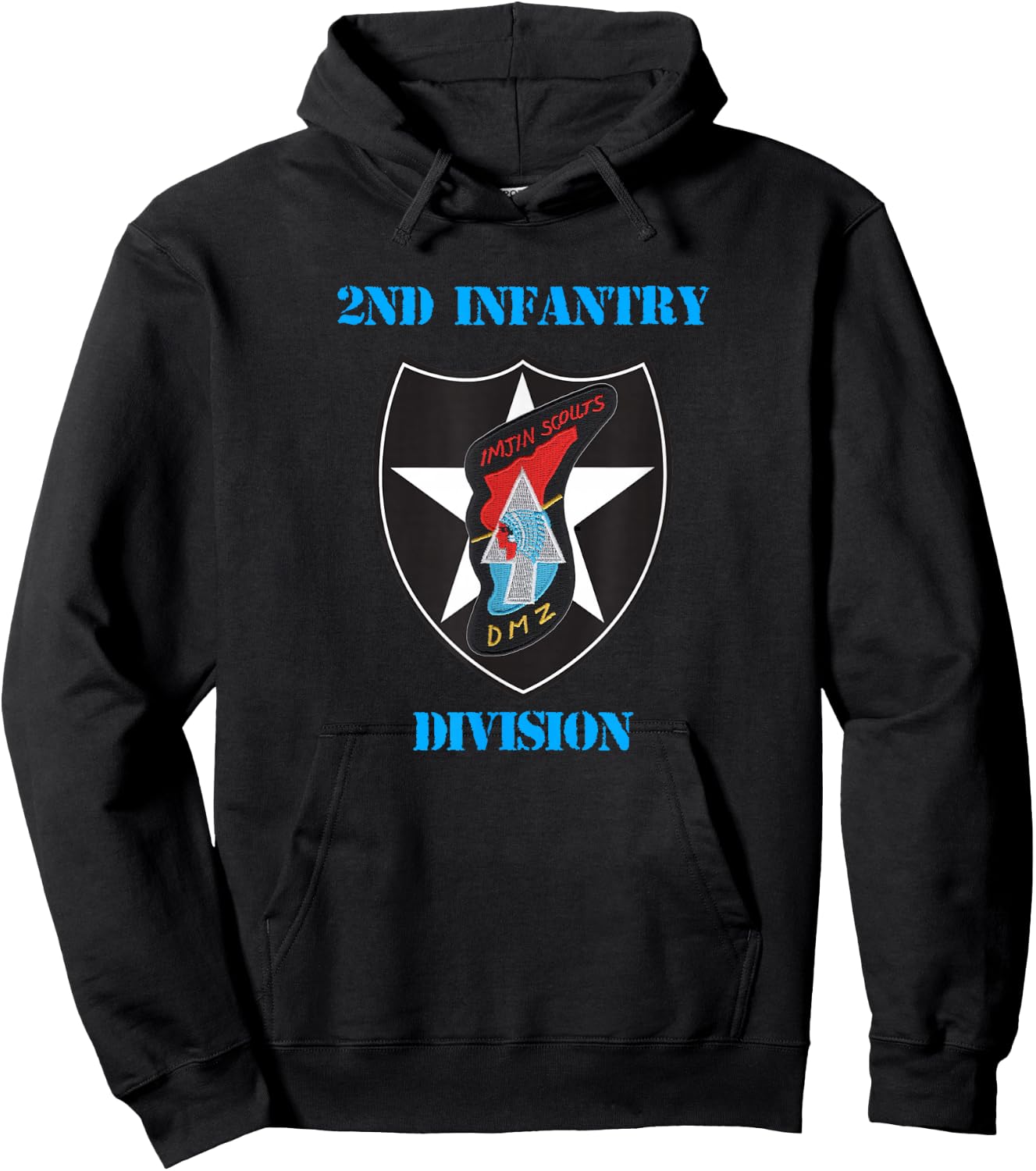 Imjin Scout DMZ Korea 2nd ID Army Hoodie - Hoodie | Black