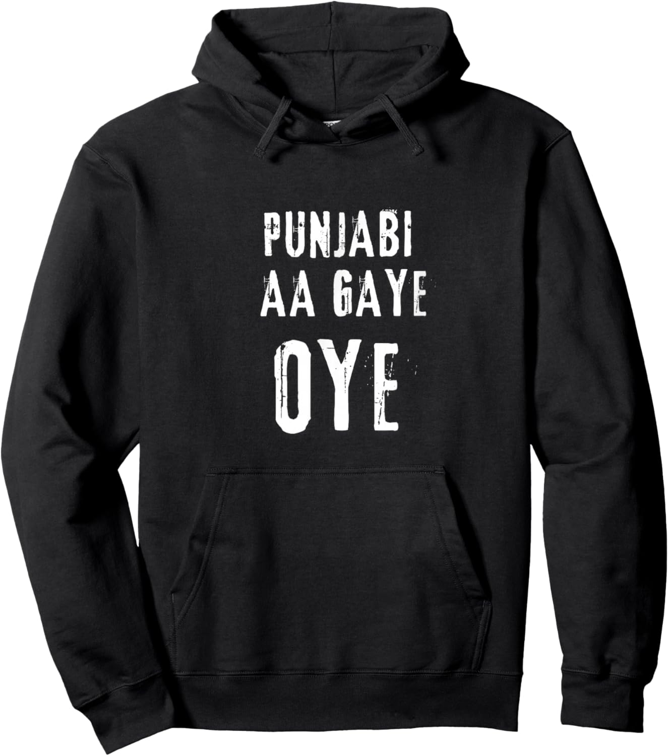 Punjabi Aa Gaye Oye Tonight Diljit Dosanjh Hoodie - Hoodie | Black