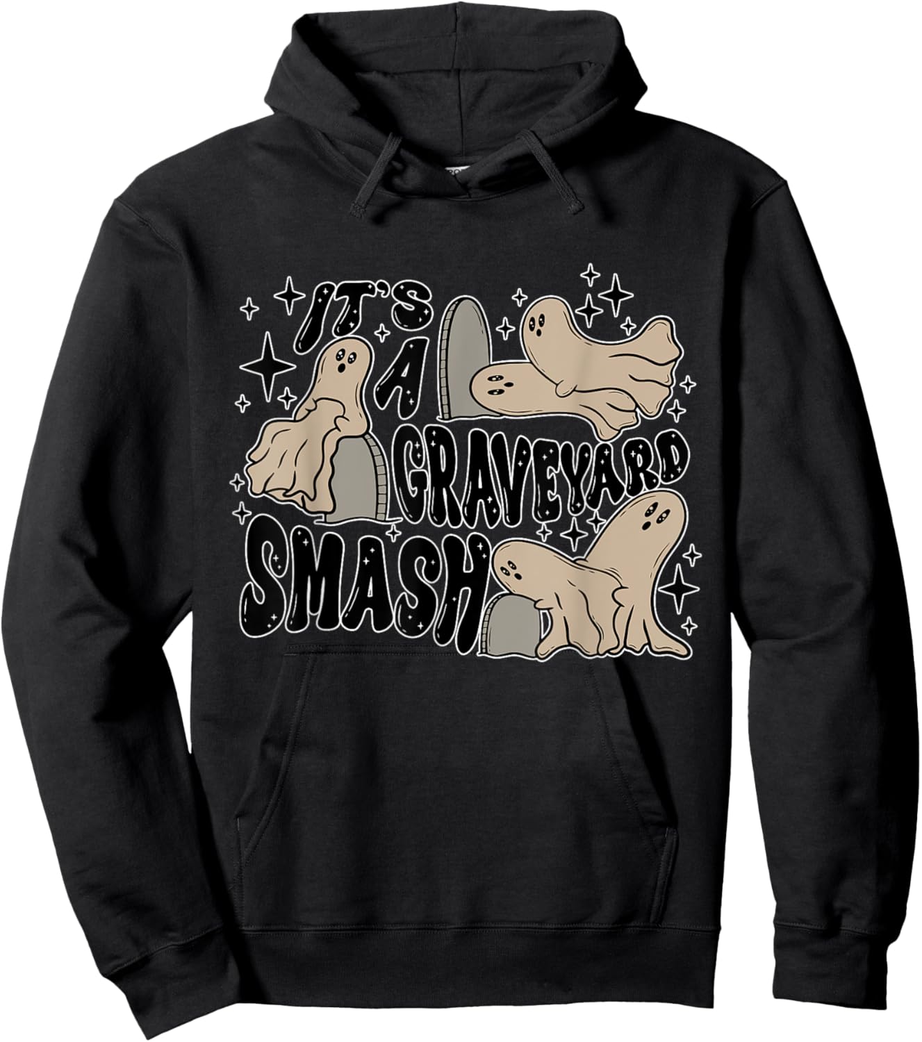It's A Graveyard Smash Apparel Hoodie - Hoodie | Black