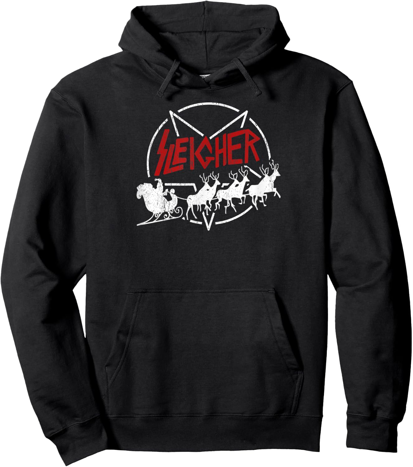 Sleigher Hoodie - Hoodie | Black