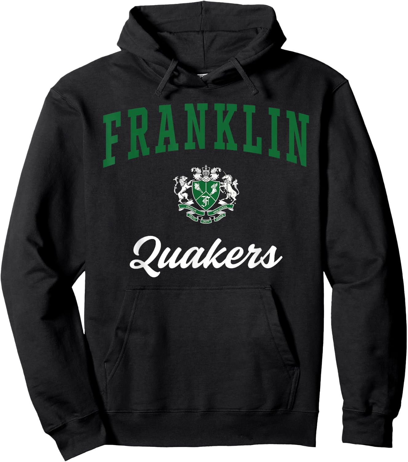 Franklin High School Quakers Hoodie - Hoodie | Black