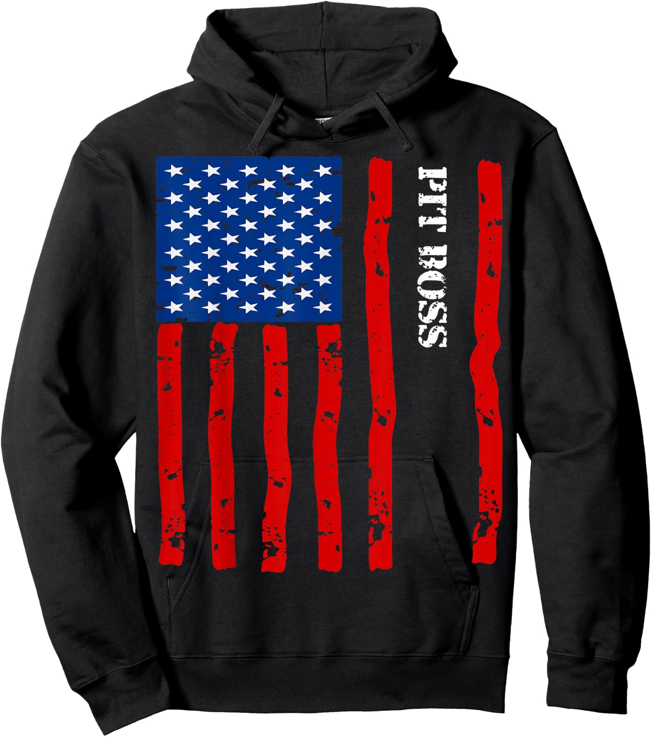 Cool Pit-boss Accessories Things Stuff USA Flag Hoodie - Hoodie | Black