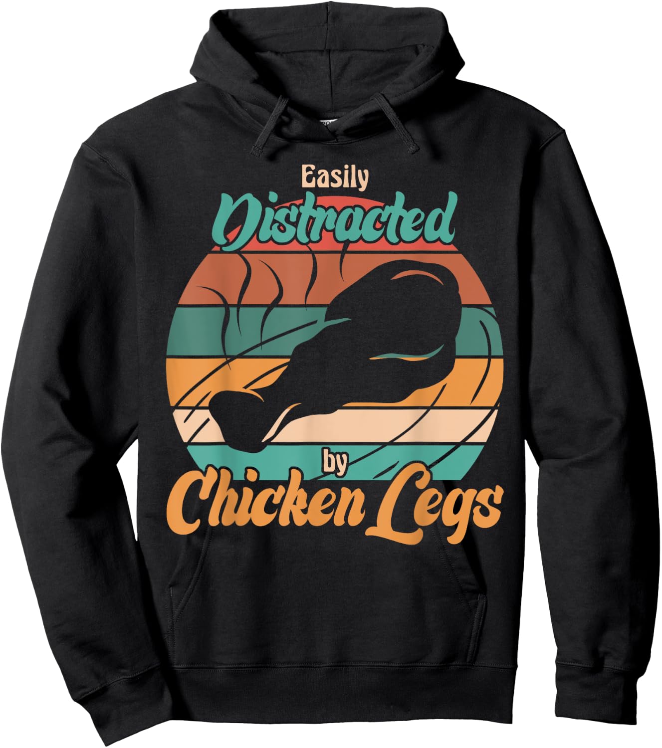 Chicken Legs Hoodie - Hoodie | Black