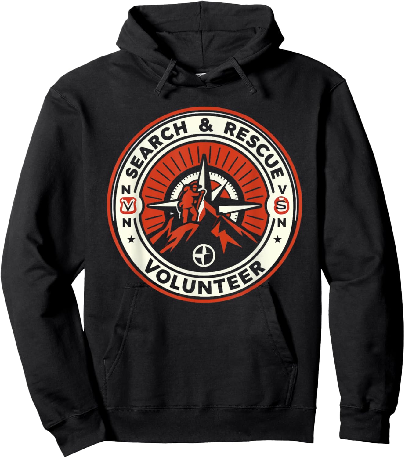 Search And Rescue Team SAR Emergency Response Hoodie - Hoodie | Black