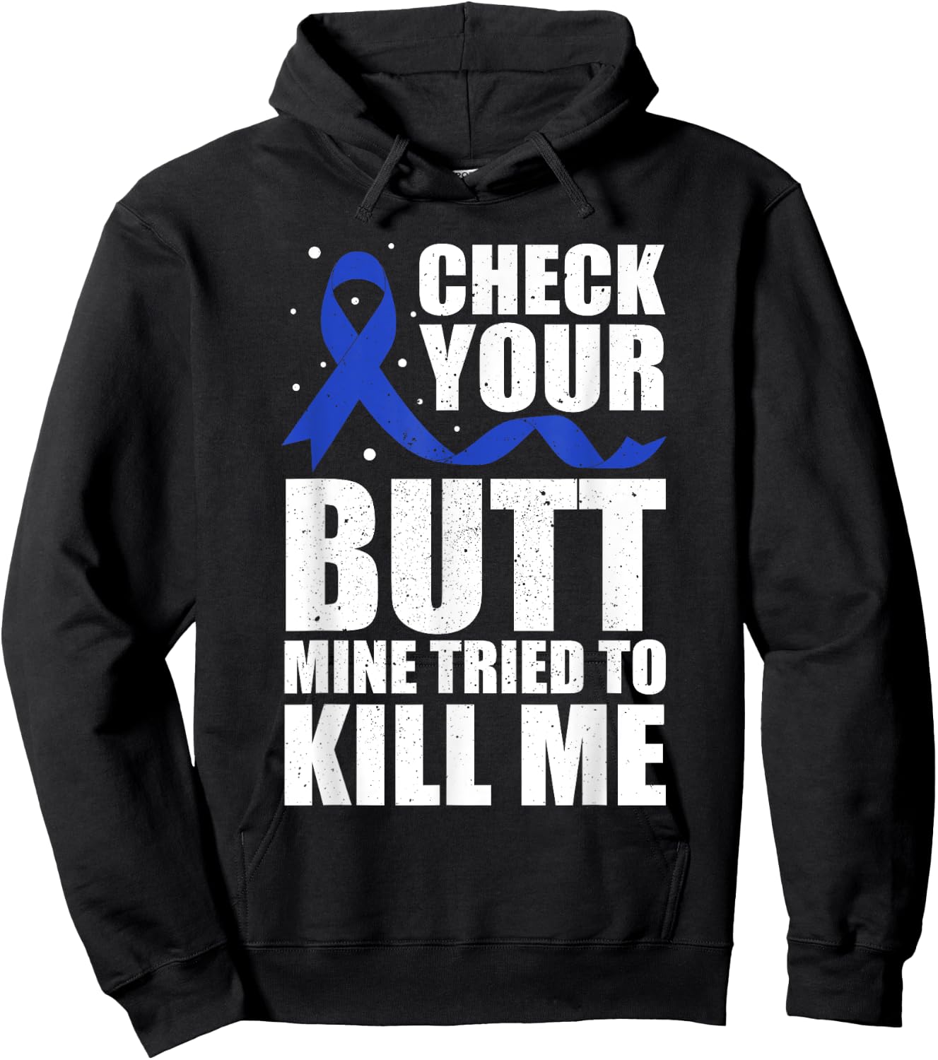 Colon Cancer Survivor Hoodie - Hoodie | Black