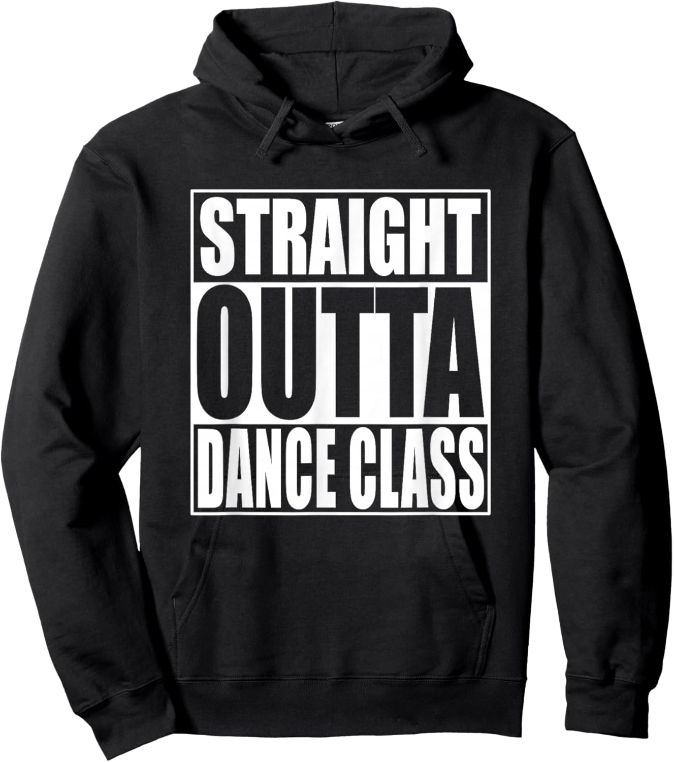Straight Outta Dance Class Hoodie - Hoodie | Black