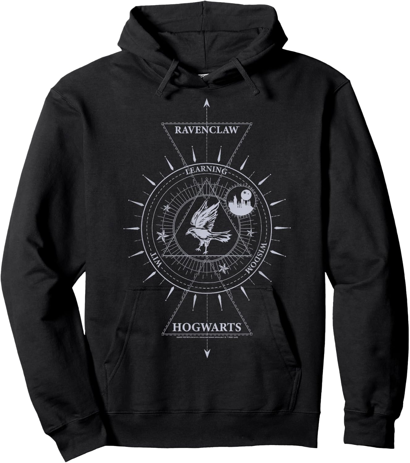 Harry Potter Ravenclaw Celestial Small Hoodie - Hoodie | Black