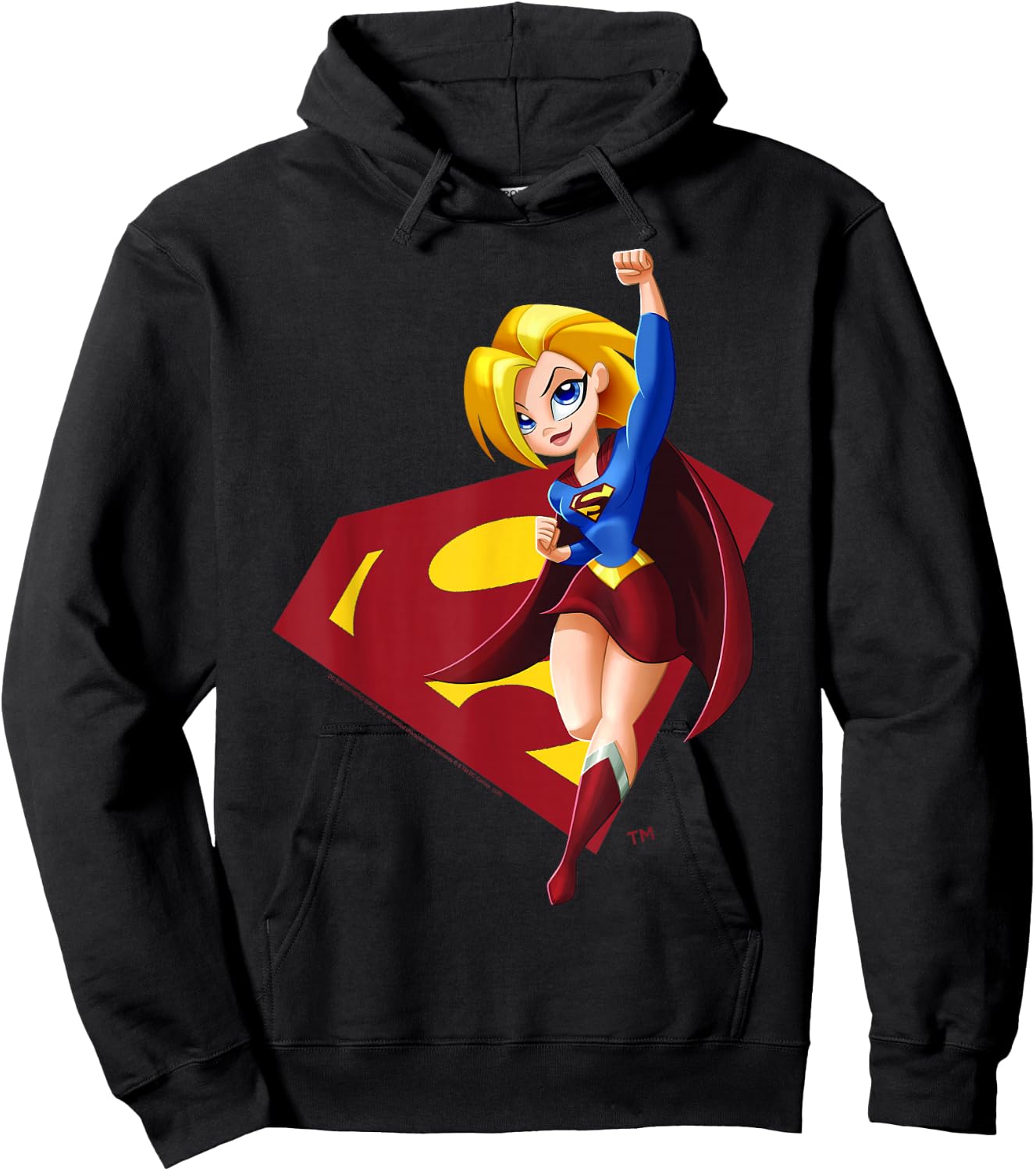 DC Comics Super Hero Girls Supergirl Hoodie - Hoodie | Black