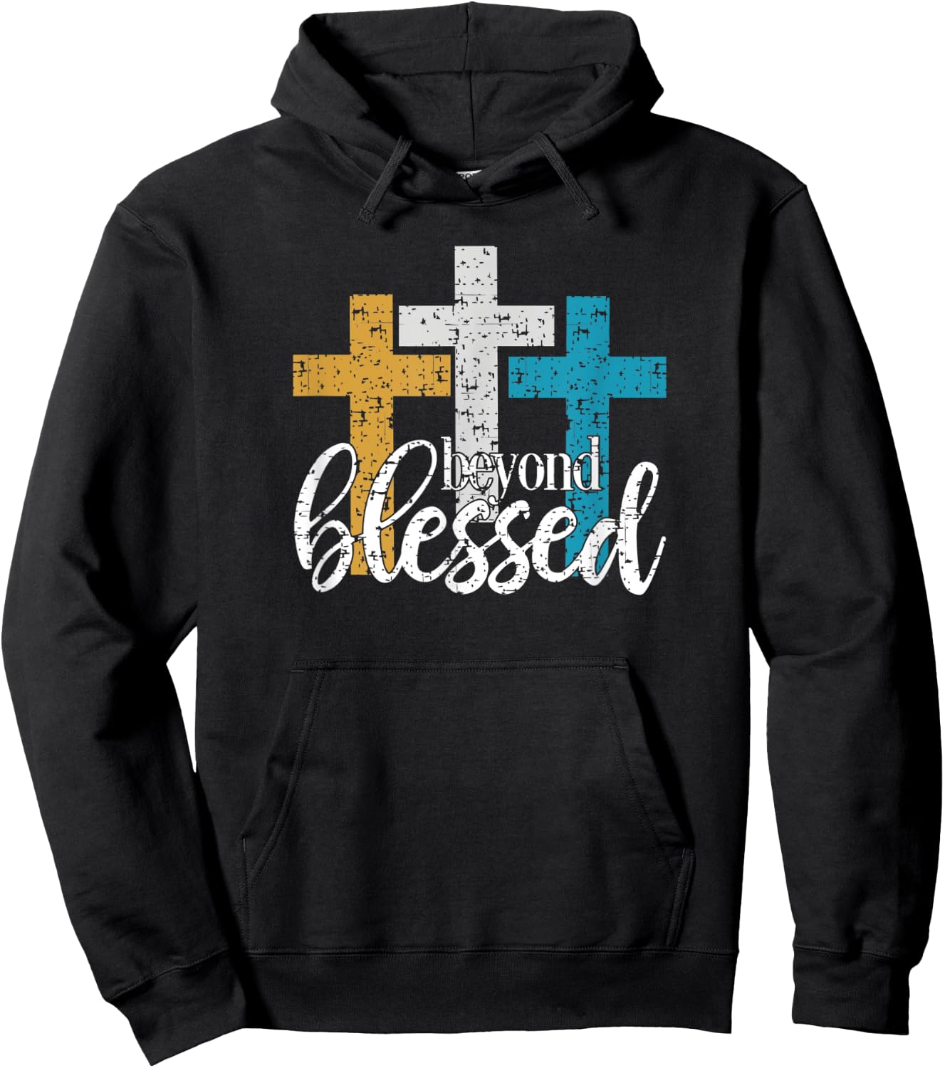 Inspirational Christian Gift those Blessed Great Easter Hoodie - Hoodie | Black