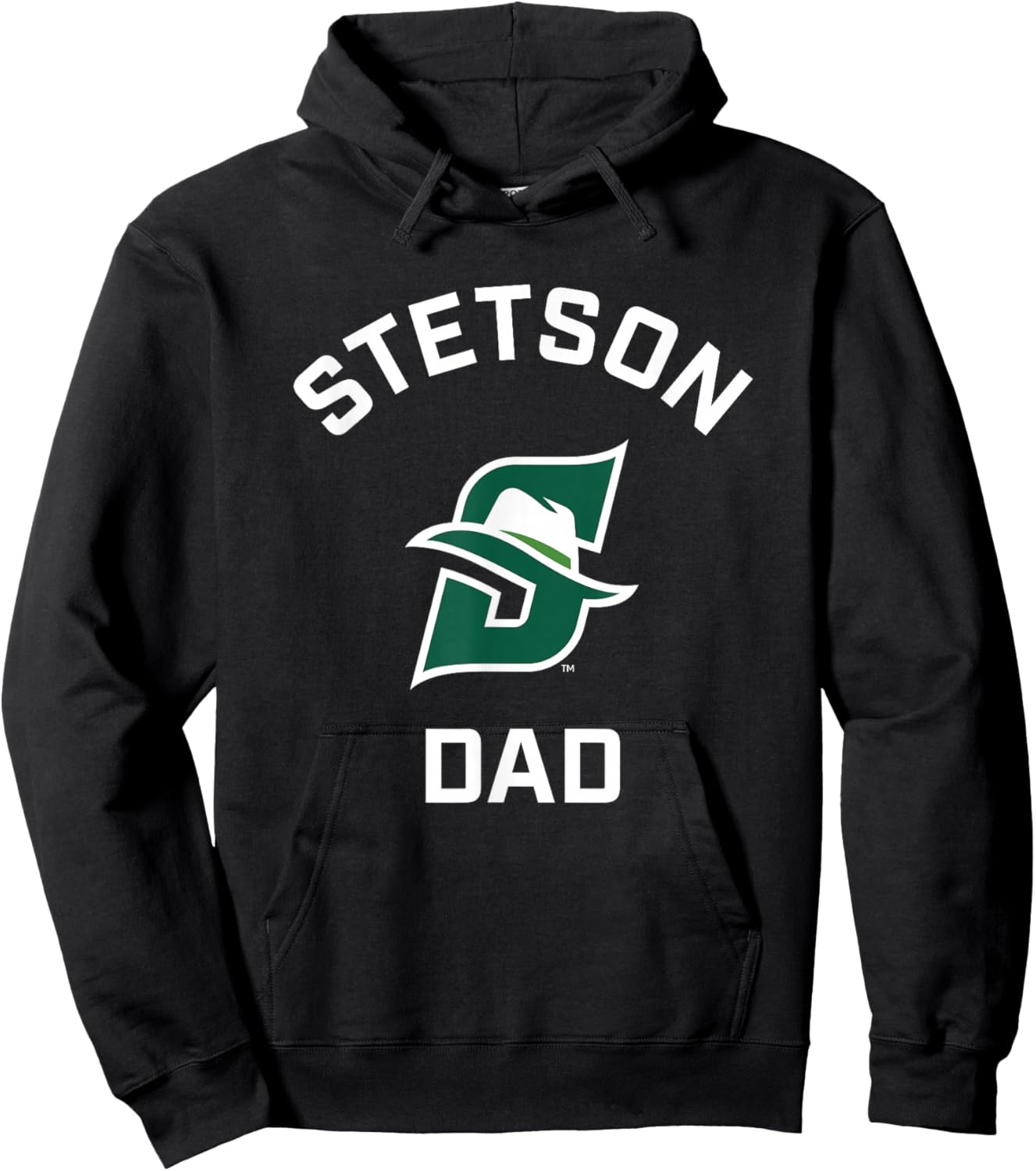 Stetson University Hatters Arched Dad Hoodie - Hoodie | Black