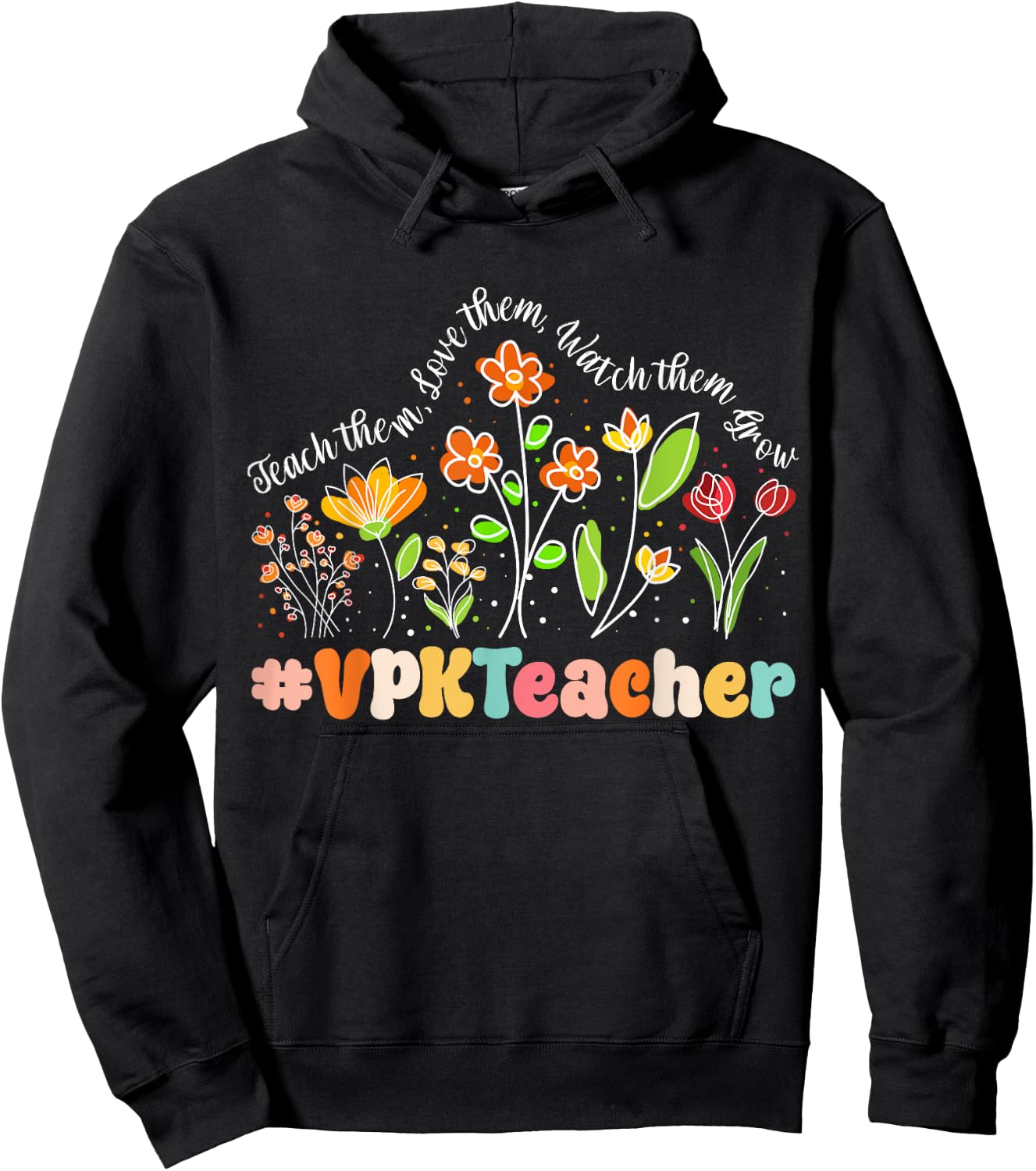 VPK Teacher Appreciation Week Teacher Back to School Hoodie - Hoodie | Black
