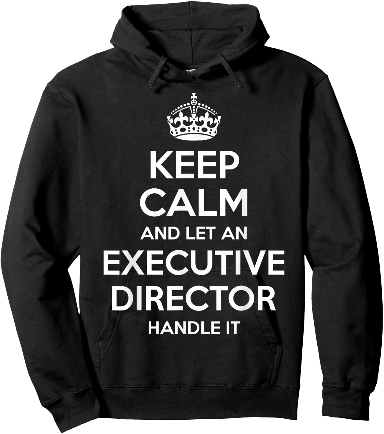 EXECUTIVE DIRECTOR Gift Funny Job Title Profession Birthday Hoodie - Hoodie | Black