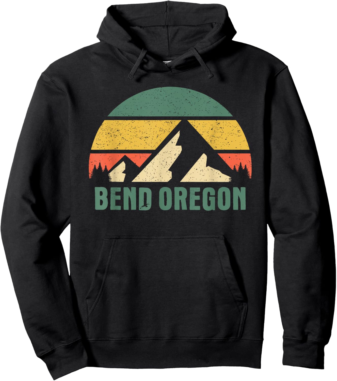 Bend Oregon USA Hoodie - Hoodie | Black