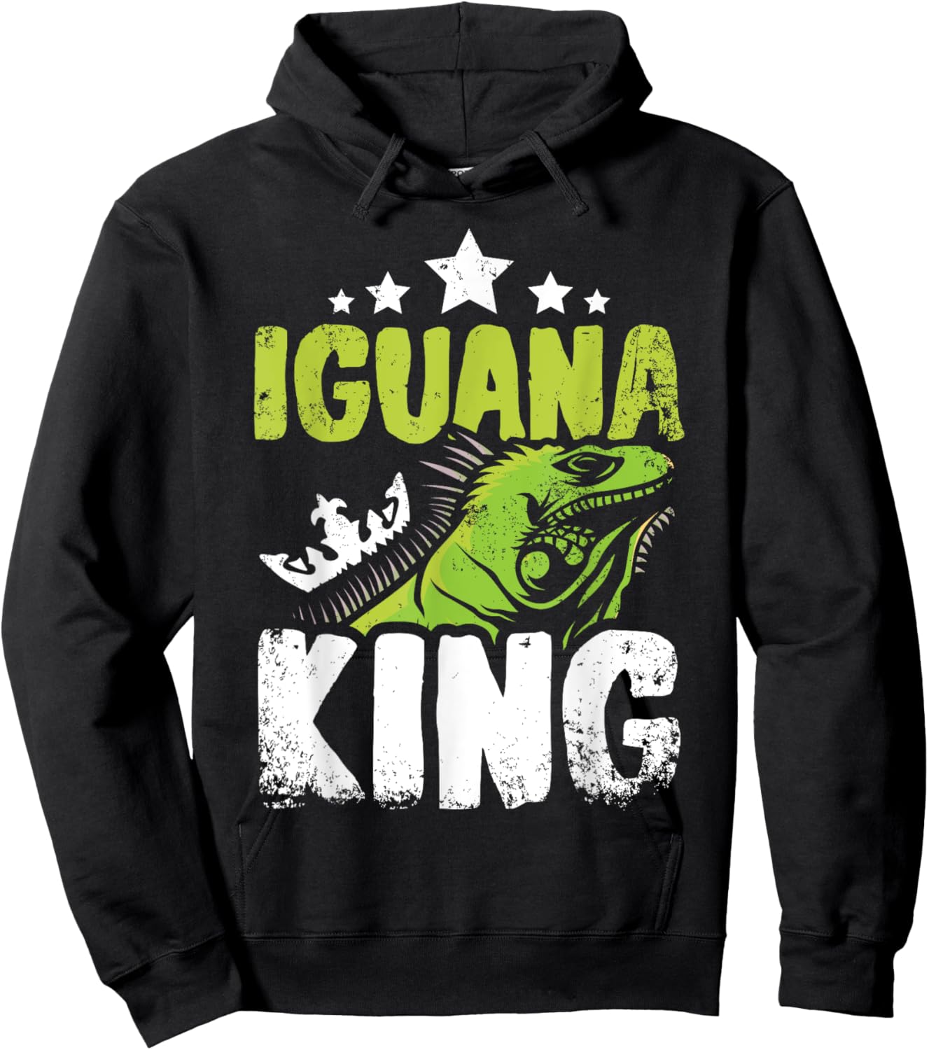 Iguana king Hoodie - Hoodie | Black