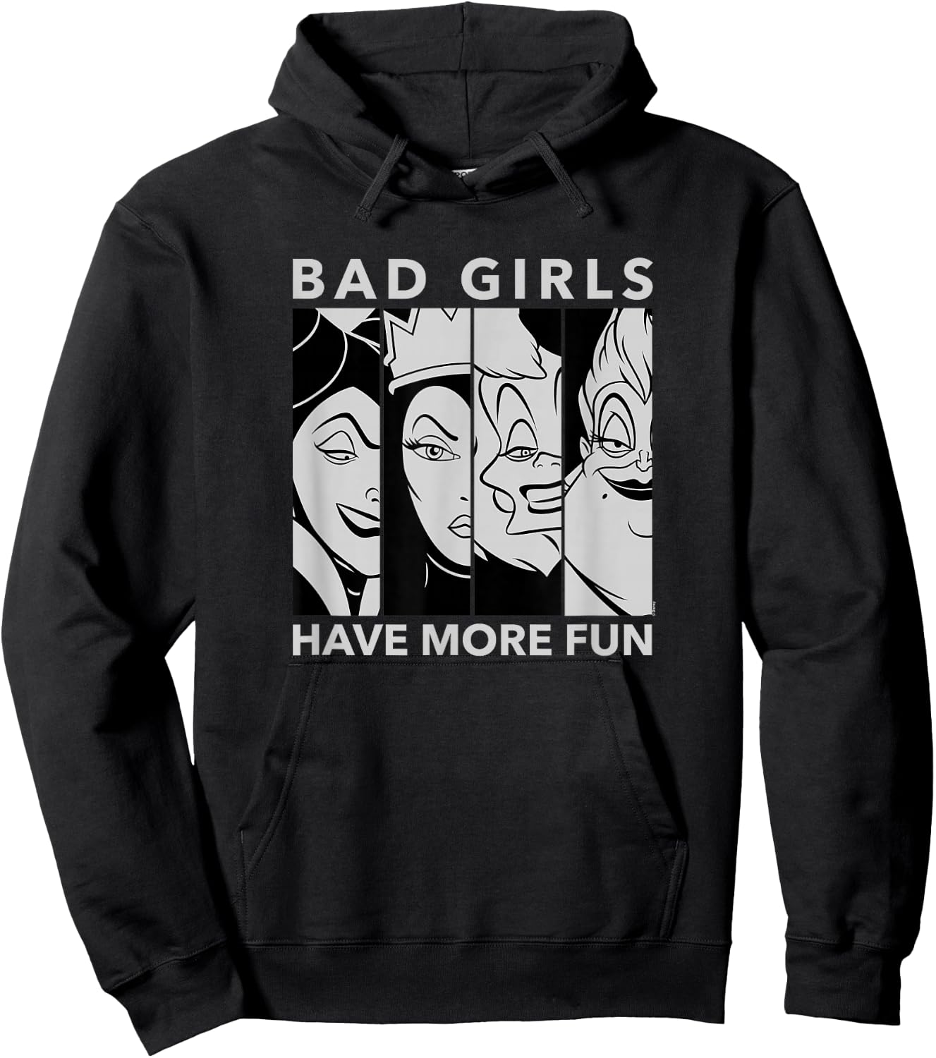 Disney Villains - Bad Girls Have More Fun Hoodie - Hoodie | Black