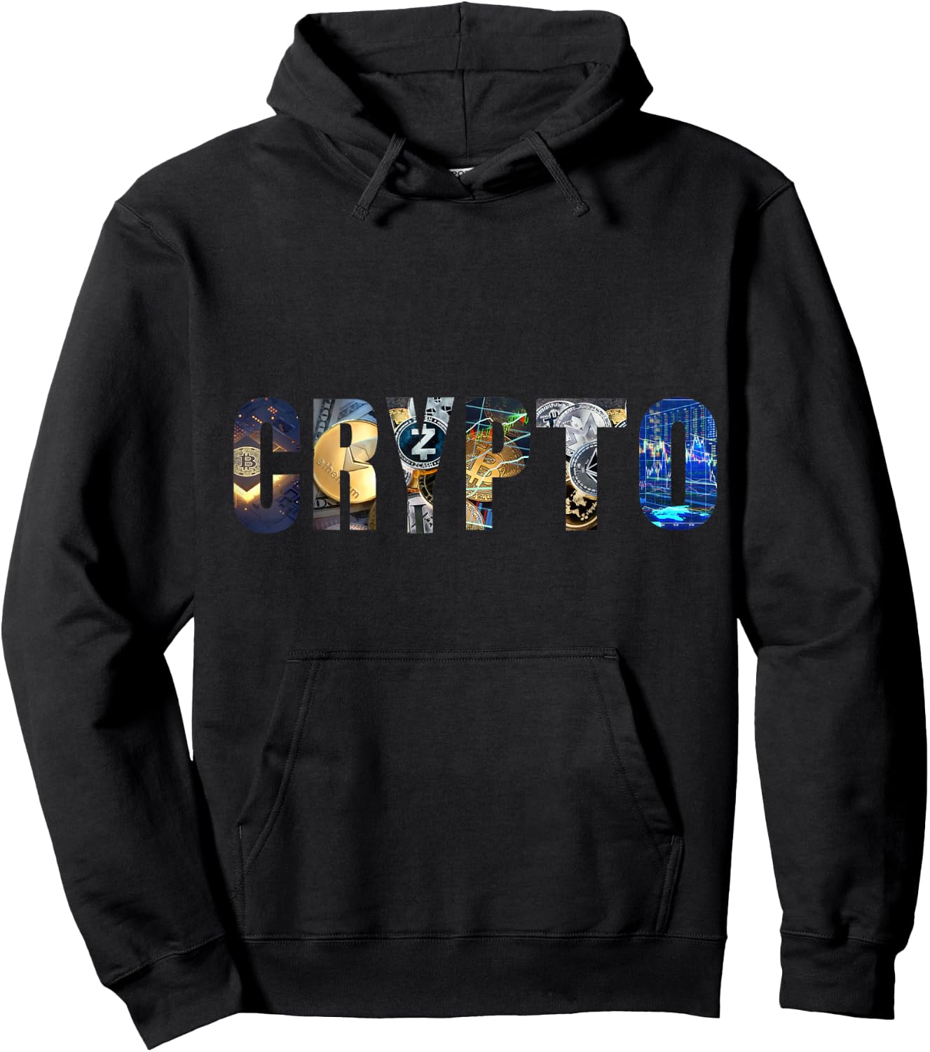 Crypto Bitcoin NTFs Hoodie - Hoodie | Black
